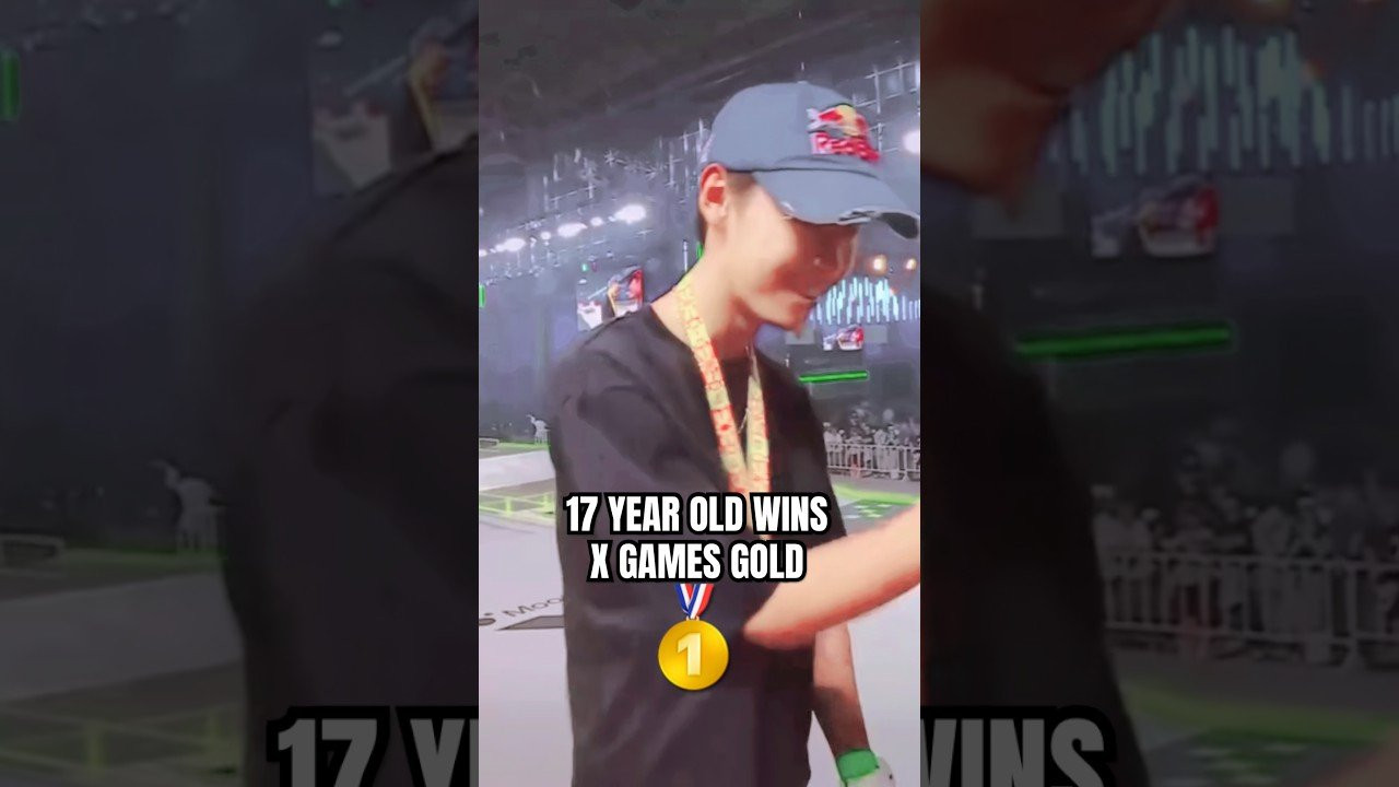 THATS HOW YOU WIN THE X GAMES!!<br /><br />SWITCH HEEL BACK TAIL BIGSPIN! 🤯<br /><br />Follow em! 👉 https://www.instagram.com/kangjun_09?igsh=NTc4MTIwNjQ2YQ==