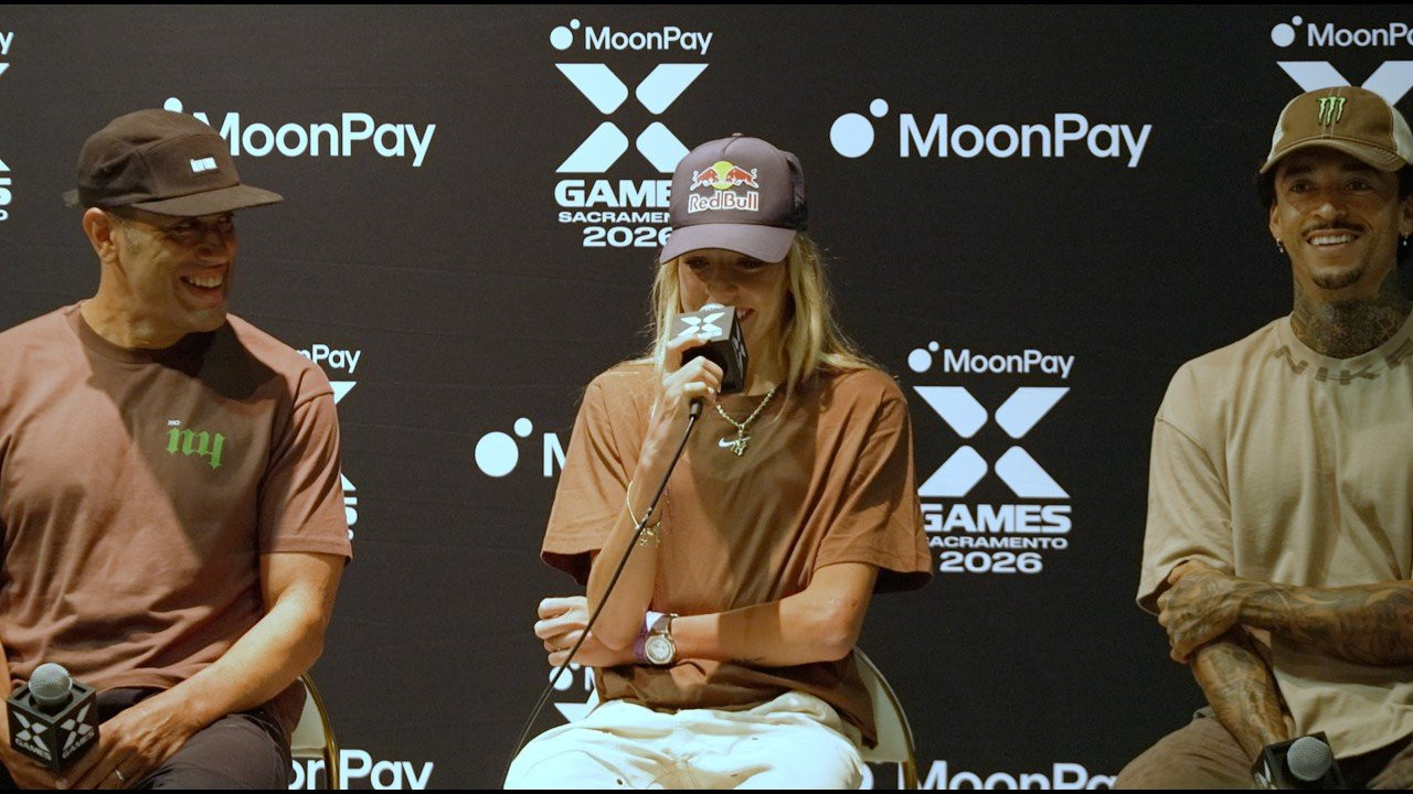 Press conference with Jeremy Bloom (CEO of X Games); X Games Club New York with Steve Rodriguez (General Manager), Chloe Covell, Nyjah Huston, and Logan Martin; X Games Club Los Angeles with Sharalee Hazen (General Manager), Tom Schaar, and Perris Benegas; X Games Club Tokyo with Harumi Suzukki (General Manager), Kevin Peraza, Sora Shirai, and Arisa Trew. Moderated by Selema Masekela.<br /><br />____<br /><br />X Games — your destination for all things action sports, music, lifestyle and everything in between. <br /><br />Visit our official homepage at http://xgames.com for more coverage and highlights.<br /><br />SUBSCRIBE: https://www.youtube.com/XGames<br /><br />Check us on Social @XGames:<br /><br />✖️ Instagram ► https://instagram.com/xgames<br />✖️ TikTok ► https://www.tiktok.com/@XGames<br />✖️ X/Twitter ► https://x.com/xgames<br />✖️ Facebook ► https://facebook.com/XGames<br />✖️ Twitch ► https://www.twitch.tv/xgames<br />✖️ Snapchat ► @xgames<br /><br />Thanks for watching #XGames!