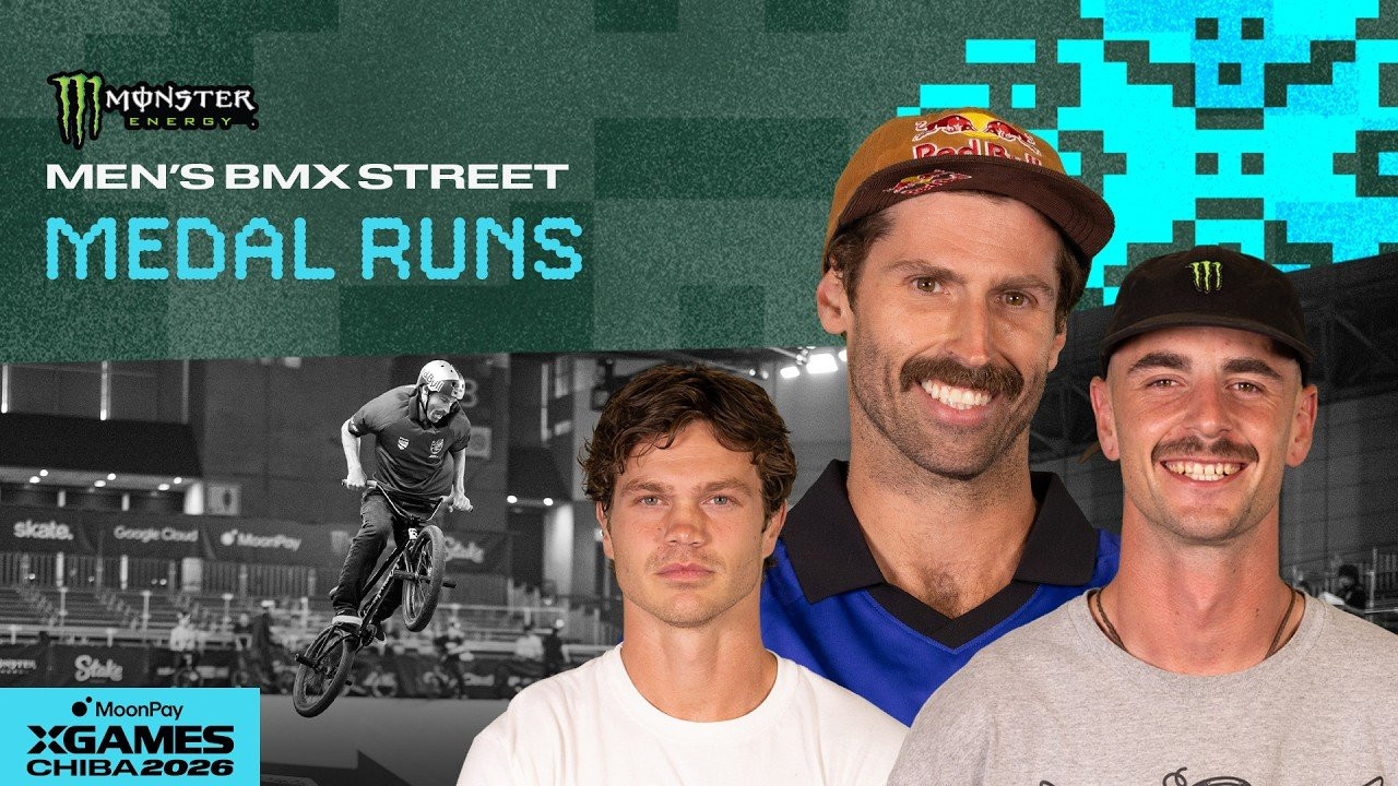 Watch the Top 3 Medal Runs from Monster Energy Men's BMX Street competition from X Games Chiba 2026!<br /><br />Men's BMX Street Medalists:<br />🥇 Garrett Reynolds<br />🥈 Jordan Godwin<br />🥉 Devon Smilie<br /><br />BMX street contests approximate the most common form of urban BMX riding, utilizing obstacles common to city settings – like handrails, stairs, ledges, benches and outdoor tables – on a purpose-built course. Competitors do an assortment of grinds, tailwhips, rotations, gap-to-obstacle tricks and more on the course, often combining multiple maneuvers into a single trick. BMX street requires a high level of creativity, adaptability and technical skill, as riders must navigate the urban landscape and perform tricks with precision and control. In competitions, judges evaluate the difficulty, execution and originality of tricks.<br /><br />____<br /><br />X Games — your destination for all things action sports, music, lifestyle and everything in between. <br /><br />Visit our official homepage at http://xgames.com for more coverage and highlights.<br /><br />SUBSCRIBE: https://www.youtube.com/XGames<br /><br />Check us on Social @XGames:<br />Instagram ► https://instagram.com/xgames<br />TikTok ► https://www.tiktok.com/@XGames<br />Twitter ► https://twitter.com/xgames<br />Facebook ► https://facebook.com/XGames<br />Twitch ► https://www.twitch.tv/xgames<br />Snapchat ► @xgames<br /><br />Thanks for watching #XGames!