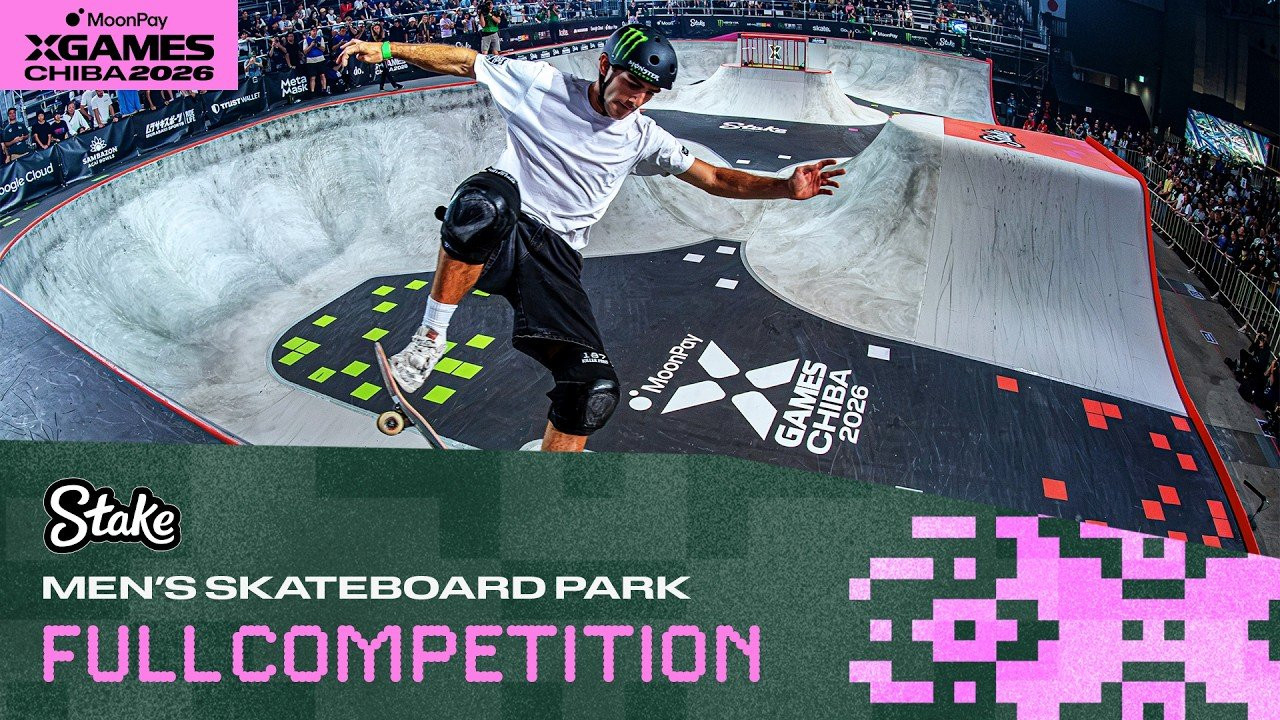 Watch the full Stake Men's Skateboard Park competition from MoonPay X Games Chiba 2026!<br /><br />Men's Skateboard Park Athletes:<br />✖️ Luigi Cini<br />✖️ Gui Khury<br />✖️ Keefer Wilson<br />✖️ Tate Carew<br />✖️ Keegan Palmer<br />✖️ Tom Schaar<br />✖️ Egoitz Bijueska<br />✖️ Gavin Bottger<br /><br />Park is a style of skateboarding that takes place on a smooth, curving course featuring a mix of bowls, quarterpipes and other transition-style obstacles. Skateboarders generate speed using the transitions and use the vertical sections to launch into the air for tricks like 540s, flips and grinds. Judging is based on overall impression, taking into account difficulty, originality, amplitude, variety and style throughout the run.<br /><br />____<br /><br />X Games — your destination for all things action sports, music, lifestyle and everything in between. <br /><br />Visit our official homepage at http://xgames.com for more coverage and highlights.<br /><br />SUBSCRIBE: https://www.youtube.com/XGames<br /><br />Check us on Social @XGames:<br /><br />✖️ Instagram ► https://instagram.com/xgames<br />✖️ TikTok ► https://www.tiktok.com/@XGames<br />✖️ X/Twitter ► https://x.com/xgames<br />✖️ Facebook ► https://facebook.com/XGames<br />✖️ Twitch ► https://www.twitch.tv/xgames<br />✖️ Snapchat ► @xgames<br /><br />Thanks for watching #XGames!