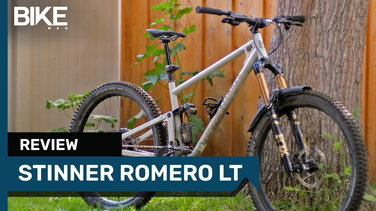 GET IT HERE: https://www.avantlink.com/click.php?tt=cl&mi=31517&pw=230137&ctc=BIKE-YouTube-StinnerRomero&url=https%3A%2F%2Fwww.stinnerframeworks.com%2Fcollections%2Fromero-model-landing-page%3Fsrsltid%3DAfmBOooJM5G_3bZWT2JOFAhU7Do-Pb-yUN1KHRYj4jtvss-dvY4DVqlT<br /><br />Read the full article: https://www.bikemag.com/mountain-bike-gear/first-impressions-stinner-romero-lt<br /><br />Deven’s Gear used in this video:<br />Shimano GE900HS MTB Shoes: https://backcountry.tnu8.net/c/3422340/358742/5311?subId1=BIKE-video-devenspicksshimanoshoes-0426&u=https%3A%2F%2Fwww.backcountry.com%2Fb%2Fshimano-ge900hs-mountain-bike-shoe-mens<br />OneUp Carbon Bars: https://backcountry.tnu8.net/c/3422340/358742/5311?subId1=BIKE-video-devenspicksoneupcarbon-0426&u=https%3A%2F%2Fwww.backcountry.com%2Fb%2Foneup-components-carbon-handlebar%3FCMP_SKU%3DOUC0011%26MER%3D0406%26skid%3DOUC0011-BLA-S20MRIS%26clickid%3DXdHRXBS2CxycRrIW36WbBWhYUku1IvWVRw2cXk0%26irgwc%3D1%26afsrc%3D1%26ircid%3D5311%26irpid%3D3586222%26utm_medium%3DAffiliate%26utm_source%3DYouTube%26utm_campaign%3DOnlineTrackingLink%26utm_term%3D%26utm_content%3D<br />Fox SpeedFrame RS Helmet: https://rei.pxf.io/c/3422340/1448521/17195?subId1=BIKE-video-devenspicksfoxhelmet-0426&u=https%3A%2F%2Fwww.rei.com%2Fproduct%2F245174%2Ffox-speedframe-rs-mips-bike-helmet%3Fsku%3D2451740005%26CAWELAID%3D120217890019728251%26irclickid%3DXdHRXBS2CxycRrIW36WbBWhYUku1IvXlRw2cXk0%26cm_mmc%3Daff_IM-_-3586222-_--_--_-YouTube%26irgwc%3D1%26afsrc%3D1<br /><br />DISCLOSURE<br />Review unit provided for testing but does not influence opinion. Clicking the affiliate links above helps support the channel at no extra cost to you.