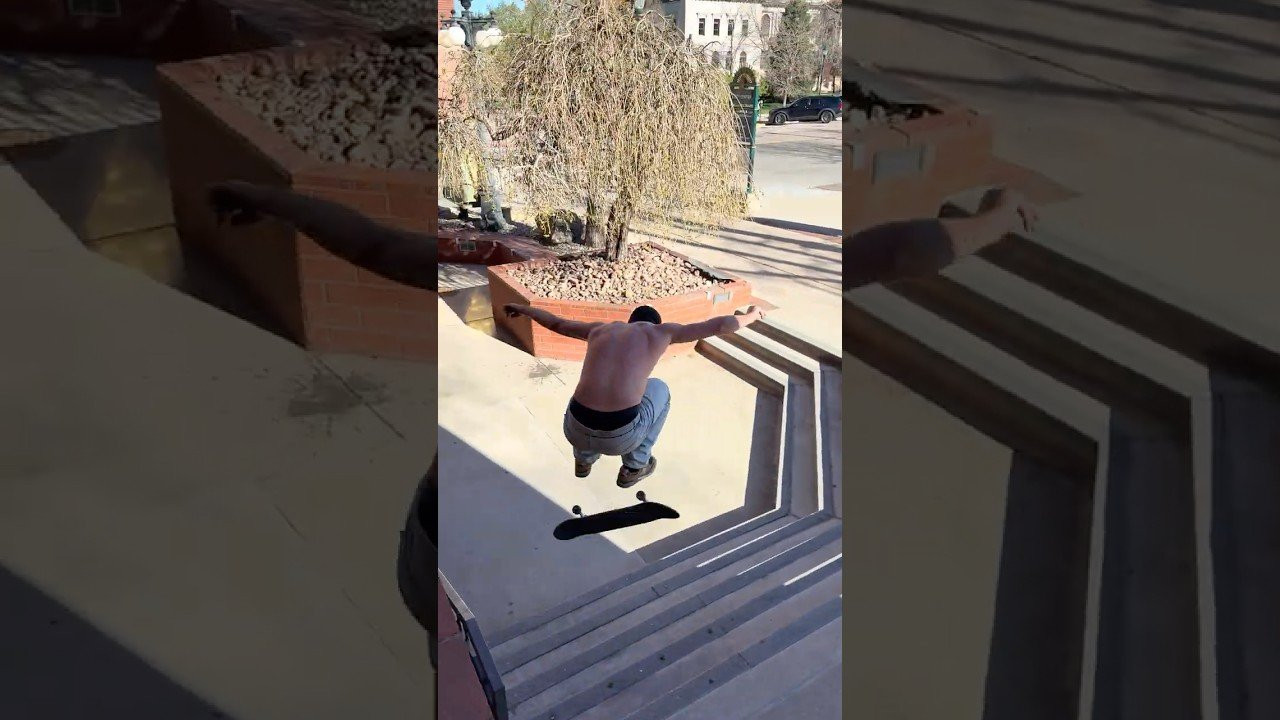 Varial Kickflip Line in Colorado Springs by Ryan Heier. Filmed for Ritual Skateboards.<br /><br />#RitualSkateboards #RyanHeier #Shorts #Skateboarding #VarialFlip