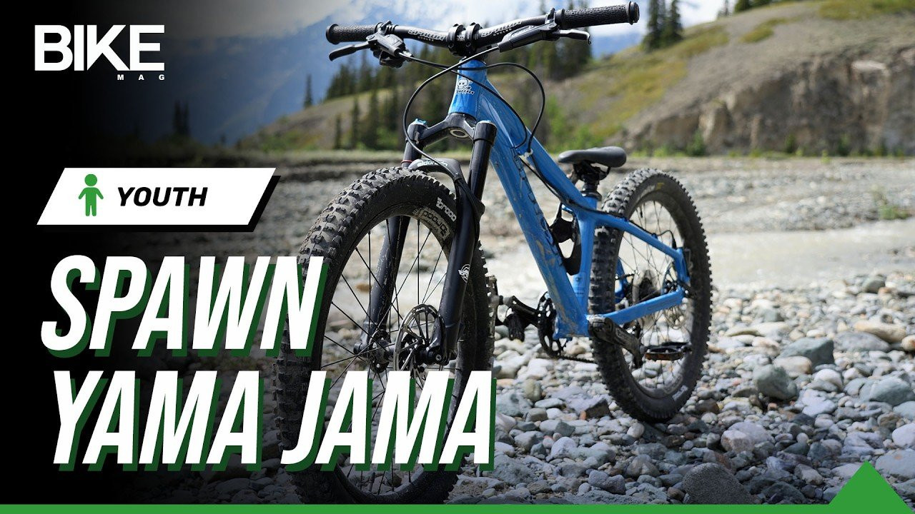 In this Spawn Yama Jama review, we take a close look at whether this premium kids' mountain bike is worth the investment for young riders tackling real trail features. We test the unique 22-inch model on blue singletracks to see how its lightweight frame, Brood air suspension, and SRAM GX drivetrain handle rough terrain. The youth-focused geometry and high-end components make it one of the best hardtails for building trail confidence.<br /><br />Read full review: https://www.bikemag.com/mountain-bike-gear/spawn-yama-jama-review<br /><br />DISCLOSURE<br />Review unit provided for testing. Clicking affiliate links helps support the channel at no extra cost to you.