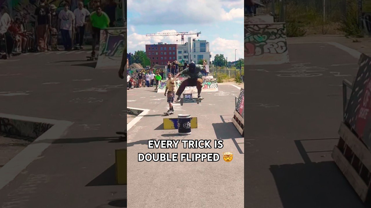 Dun fs flip dub switch heel dub fakie flip 😮<br /><br />Follow em! 👉 https://www.instagram.com/kevintshala?igsh=NTc4MTIwNjQ2YQ==