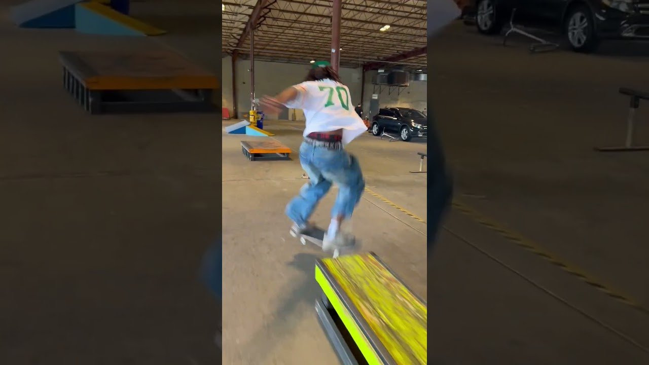 Drake hits a pop up park in Ohio on recent travels.<br /><br />Tan Suede Cats Now Available in skateshops & ipath.com<br /><br />#ipathskateboarding #ipathskate #ipathfootwear #drakejohnson #skate #skateboard #skateboarding