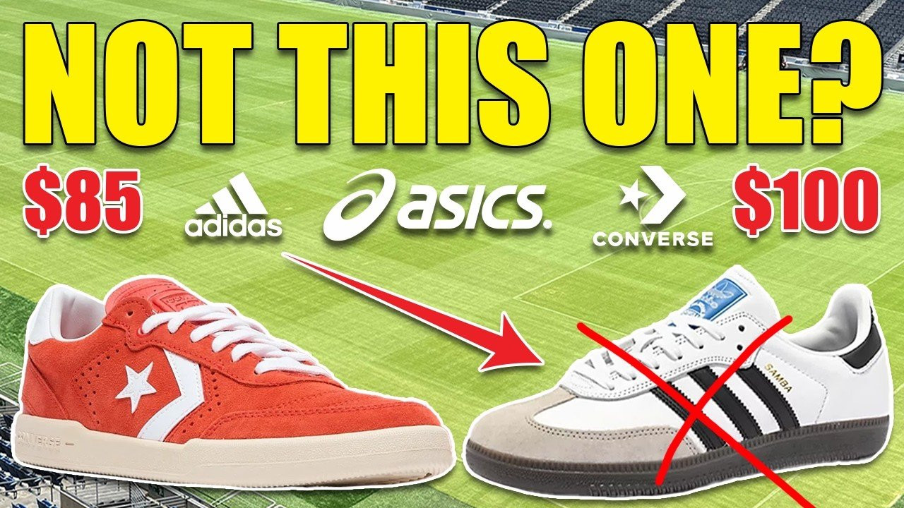 Get yourself some Patchworks Premium Pig Suede Patches to make your skate shoes last longer - https://bit.ly/4ot5Aeg<br /><br />Check out our Micro Adjust Belts - https://bit.ly/4xsYRoL<br /><br />Buy here to help support the channel<br />Converse Cons Louie Lopez Pro 2 - https://bit.ly/4uYnrfr<br />Lakai Cambridge - https://bit.ly/3Q93ljy<br />Adidas Busenitz - https://bit.ly/4v9btjk<br />Adidas Samba ADV - https://bit.ly/4w1jK95<br />Asics Leggerezza - https://asics.tv/4v2EQn5<br /><br />ROSE ANVIL CHANNELS:<br />Rose Anvil - https://www.youtube.com/@RoseAnvil<br />Rose Anvil 2 - https://www.youtube.com/@RoseAnvil2<br />Rose Anvil Builds - https://www.youtube.com/@RoseAnvilBuilds<br /><br />ROSE ANVIL EMAIL LIST:<br />Limited Edition - https://docs.google.com/forms/d/e/1FAIpQLSeJab_CoBTG6GG-jRD0O4Q95L3rE5k6ZUORuX0JLpHWLeM8cg/viewform<br /><br />ROSE ANVIL LINKS:<br />WEBSITE - https://roseanvil.com/collections<br />INSTAGRAM - https://www.instagram.com/rose_anvil/<br />PATREON - https://www.patreon.com/roseanvil<br /><br />CREDIT: [0]<br />https://www.youtube.com/watch?v=HAKwmrtn1cw<br />https://www.youtube.com/watch?v=pwhUiEm3Z_E<br /><br />0:00 Intro<br />1:01 Adidas Busenitz Vintage — Specs & Price<br />1:32 Adidas Samba ADV Skate — Specs & Price<br />1:57 Asics Leggerezza FB — Specs & Price<br />2:32 Lakai Cambridge — Specs & Price<br />3:17 Converse Cons Louie Lopez Pro 2 — Specs & Price<br />3:47 Price Comparison: $85 vs $100<br />4:04 Fit & Flick (Toe Shape)<br />4:40 Board Feel<br />5:06 Ranking the Leather<br />7:37 Outsole Hardness & Thickness<br />8:39 Insole Cushion: Ball Drop Test<br />10:10 Cutting the Shoes in Half<br />11:10 Which Soccer Skate Shoe Is Worth It?<br />13:48 Final Rankings: Best Soccer Skate Shoe<br /><br />#soccershoes #footballshoes #footballboots #soccerboots #skateshoes