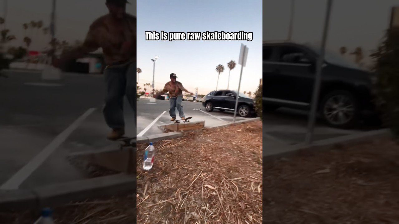 Amazing tre flip the OG way- clip the dirt. 🏆<br /><br />Follow em for more! 👉 https://www.instagram.com/moooks23?igsh=NTc4MTIwNjQ2YQ==