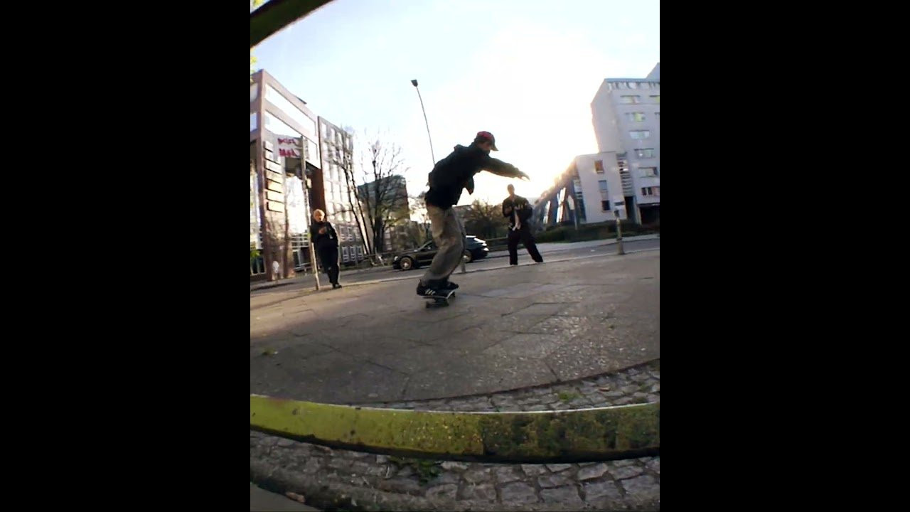 Ike Fromm in Julian Lopez`s "Winged Life: Berlin" - playing on freeskatemag.