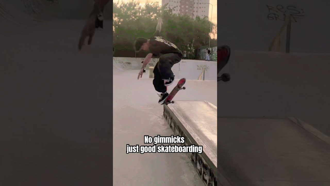 Nollie heel back noseblunt. Not easy 😮<br /><br />Follow em! 👉 https://www.instagram.com/caiquemodesto_?igsh=NTc4MTIwNjQ2YQ==