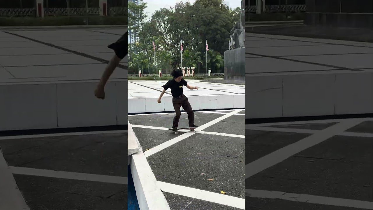Daiki from the huf skate team in Malaysia