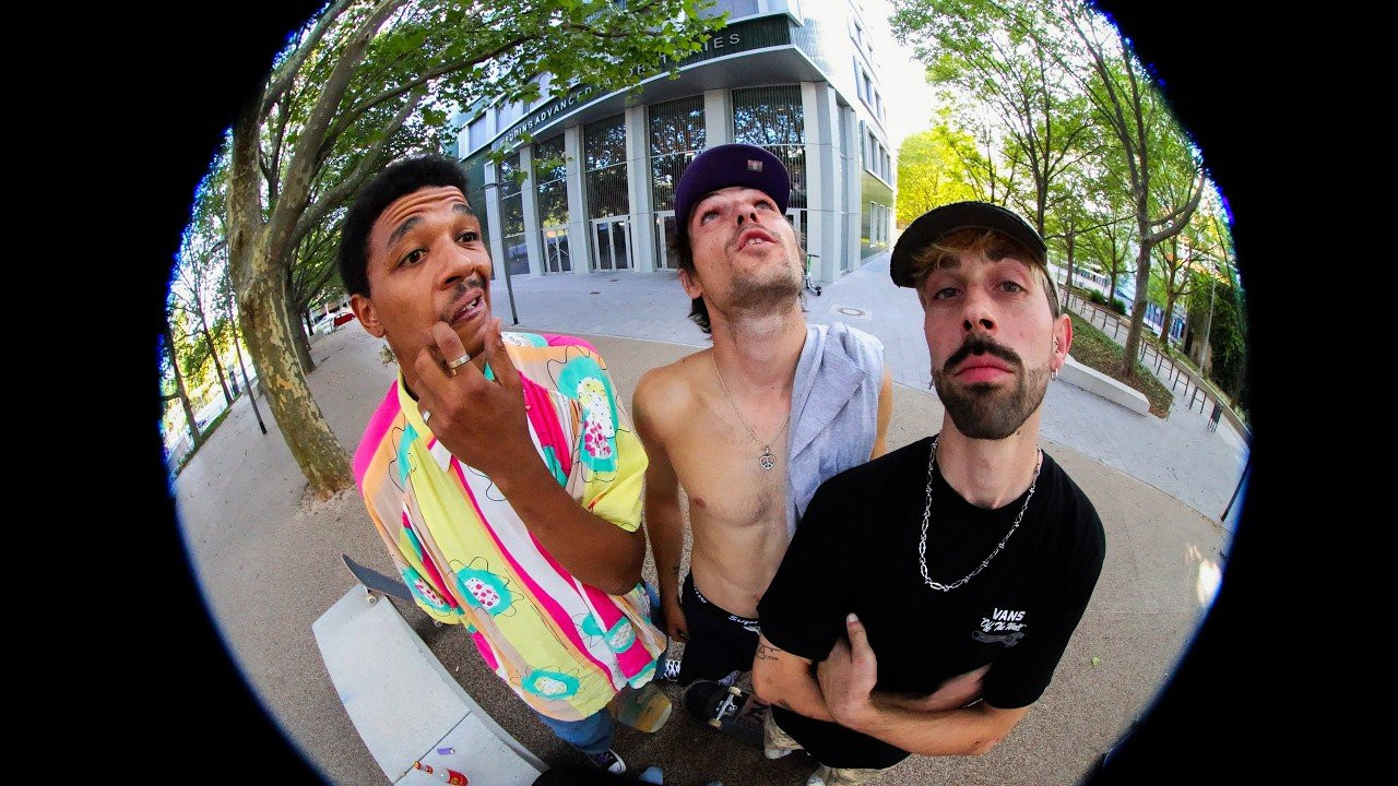 #skateboarding #skate #skater <br />Another Sunday, another mission through the streets of Berlin.<br /><br />This time the crew was Deo, Isidor, Nico, Vincent and our fellow YouTube creator Zeta (@zzzeta_500). We started the day at Gesundbrunnen Station and made our way up to Flakturm Humboldthain to look over the city and hunt for spots along the way.<br /><br />A few crusty ledges, some stairs, random tourists walking through the clips — pretty standard Berlin Sunday activities.<br /><br />After that we picked up the birthday boy Zeta and headed to a nearby parking garage spot. The original plan didn’t work out since the spot was closed, but luckily there was another spot nearby waiting for us. A weird obstacle, not exactly made for big feet, but the crew made it work.<br /><br />Next stop was just a few pushes away: a Berlin plaza with a slightly carceral backdrop, a ledge, stairs and a rail. The kind of place that feels like it has been sitting there forever. We celebrated Zeta’s birthday with a cake, which quickly turned into a face-plant situation. Luckily, the leftover pieces were still frozen solid — a small miracle considering it was 30 degrees outside.<br /><br />On the way to the next spot we hit some DIY spots, cruised through the city and jumped on the U-Bahn towards Amrumer Straße. The final spot was hidden in the shade under the trees, which was exactly what everyone needed.<br /><br />Cold drinks, good vibes, and tricks going down one after another until the session was done.<br /><br />Just another fun Sunday in Berlin with a good crew.<br /><br />Featured skaters:<br /><br />@deolegotoy<br />@nico.benecke<br />@easy__door36<br />@sues.gott<br />@zzzeta_500