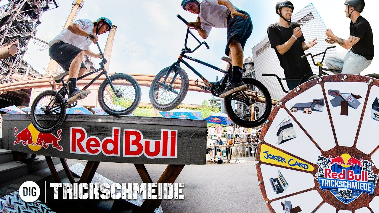 Garrett Reynolds, Bruno Hoffmann & more...<br /><br />NEW DIG APPAREL https://shop.digbmx.com/collections/APPAREL-AND-MORE<br />-----<br />Red Bull’s first ever Trickschmiede event in Duisburg, Germany went down a treat with an all new head to head contest format put together with the help and support of Bruno Hoffmann. When the GOAT shows up for street comp you know it’s going to be a good one. <br />-----<br />Visit our website for more BMX videos - http://digbmx.com <br /><br />SUPPORT PROJECT X https://shop.digbmx.com/collections/project-x <br />SUBSCRIBE to the DIG channel for more videos - http://bit.ly/DigBMX<br /><br /> ● Facebook - https://facebook.com/digbmx <br /> ● Instagram - https://instagram.com/digbmx <br /><br />#BMX #DIGBMX