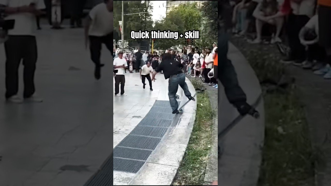 WHAT AN EPIC IMPROV MOVE 🤯<br /><br />Follow em! 👉 https://www.instagram.com/aatsis?igsh=NTc4MTIwNjQ2YQ==