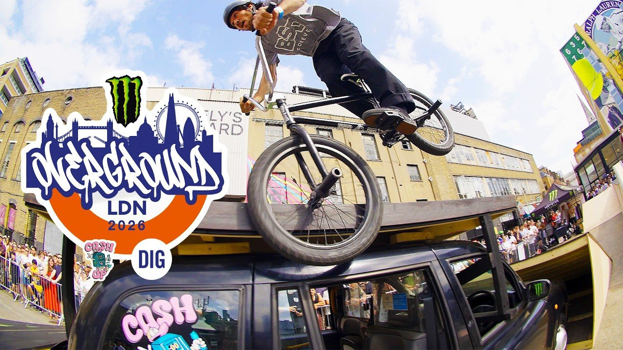 The brainchild of Dan Lacey and Monster Energy...<br /><br />NEW DIG APPAREL https://shop.digbmx.com/collections/APPAREL-AND-MORE<br />-----<br /><br />Overground London is the brainchild of Dan Lacey and Monster Energy, and for their second year they made it even bigger and better. Relocating to Brick Lane, this was slap bang in the middle of the city. Sit back and watch all the mayhem unfold, over four separate setups - the access rail, black cab, Marshall sub, and the rail/ledge. Massive thanks to Dan Lacey and Monster Energy for an incredible day. Enjoy!<br /><br />•Apologies to Isaac Downey for the typo. <br /><br />Video by Fred Murray<br />Additional filming by Peter Adam<br /><br />https://monsterenergy.com<br /><br />-----<br />Visit our website for more BMX videos - http://digbmx.com <br /><br />SUPPORT PROJECT X https://shop.digbmx.com/collections/project-x <br />SUBSCRIBE to the DIG channel for more videos - http://bit.ly/DigBMX<br /><br /> ● Facebook - https://facebook.com/digbmx <br /> ● Instagram - https://instagram.com/digbmx <br /><br />#BMX #DIGBMX