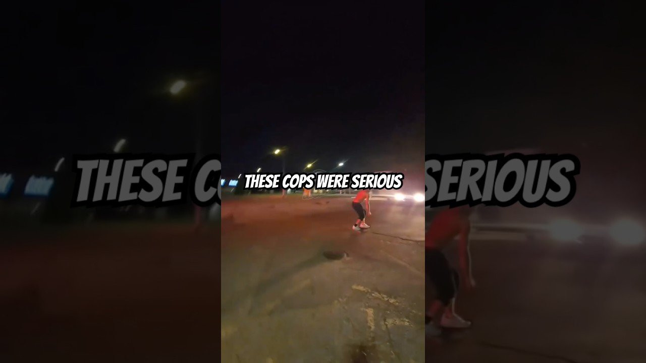 COPS ENCOURAGE SKATERS TO KEEP TRYING! 😱🤯<br /><br />Tag the skater in the comments so we can credit them!