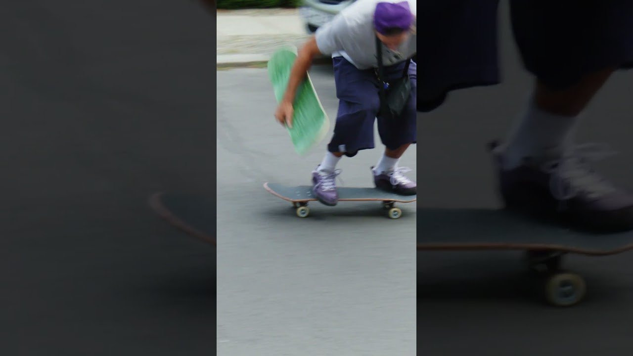 fs tre shuv → fakie front bigspin late backfoot flip<br />@nico.benecke