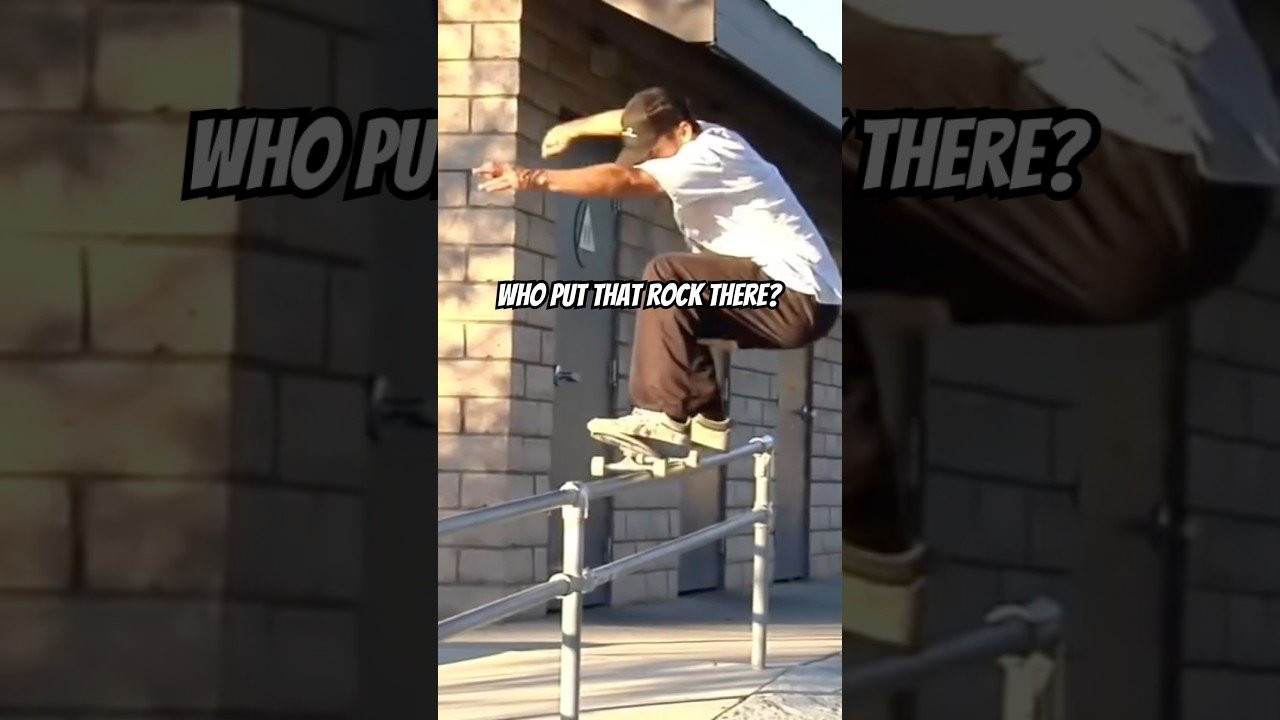 The rock really made the clip 🪨🤯<br /><br />Follow em! 👉 https://www.instagram.com/aaron_yant?igsh=NTc4MTIwNjQ2YQ==