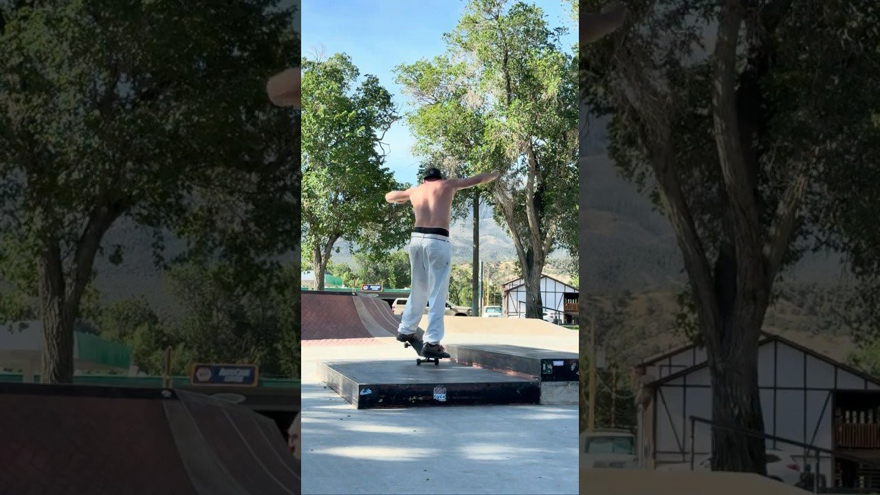 Fakie Bigspin Tailslide to Manual at Salida Skatepark by Ryan Heier in Salida. Filmed for Ritual Skateboards.<br /><br />#Bigspin #Fakie #Manual #RitualSkateboards #RyanHeier #Shorts #Skateboarding #Tailslide