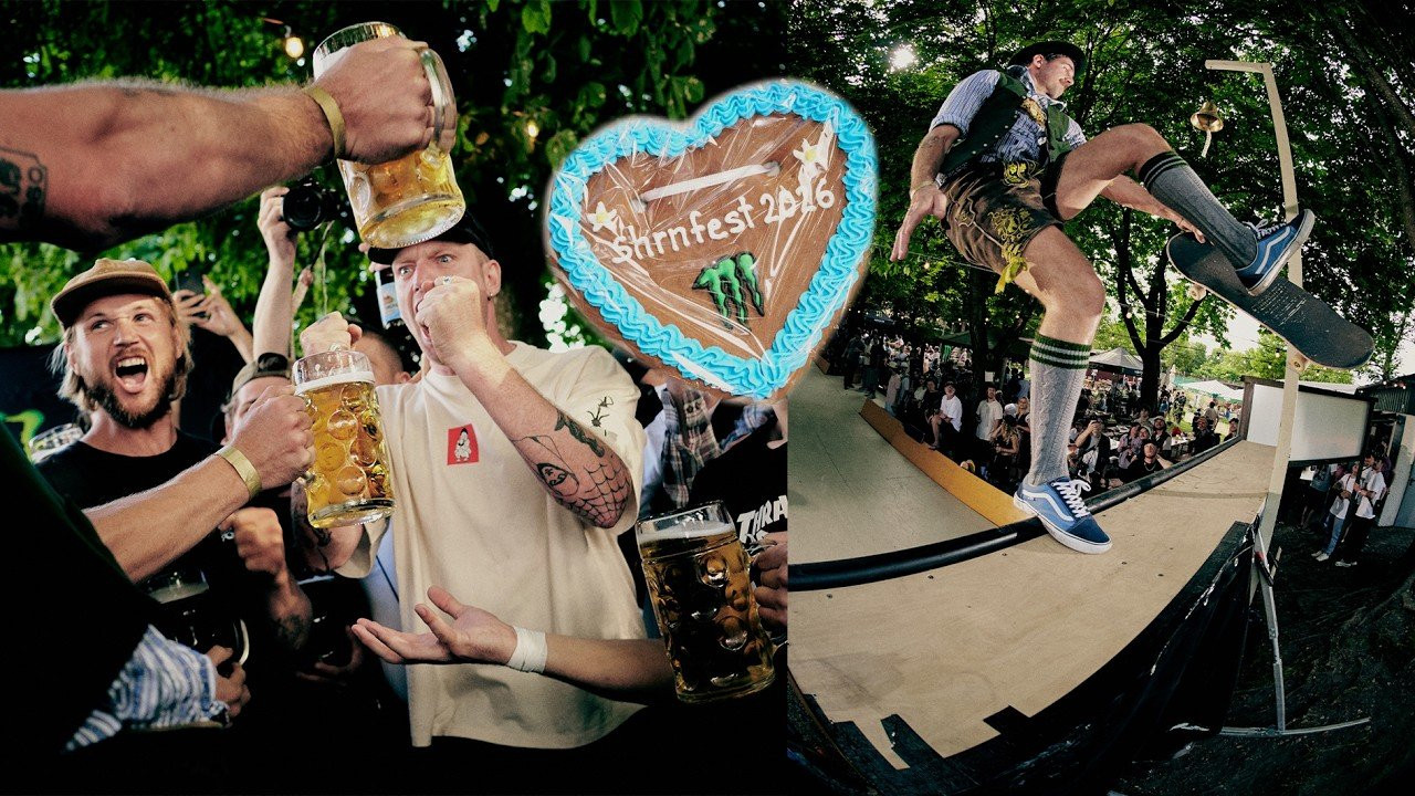 Hold on to your Lederhosen, because Munich's finest skateshop "SooHotRightNow" is taking over Clubhaus Eching for a beer-fueled Oktoberfest-style rager of a skate event! Supersized Wurscht-rail and traditional Maibaumrail included!<br /><br />Featuring Jorge Simões, Matt Berger, Doobie, Yam Behar, Justin Sommer, Theopilus Löffler, Anton Wessely, Jason Lijnzaat, Mathias Bednorz, Paul Ehrenberg, Marcel "Locopapi" Rieger and more!<br /><br />Filmed by Bennet Rahm, Max Pack & Stefan Schwinghammer<br />Edit by Julian Lopez<br />fueled by Monster Energy<br /><br />More from us:<br />website // https://bubbleskatemag.com/<br />instagram // https://www.instagram.com/bubbleskatemag/<br />tiktok // https://www.tiktok.com/@bubbleskatemag