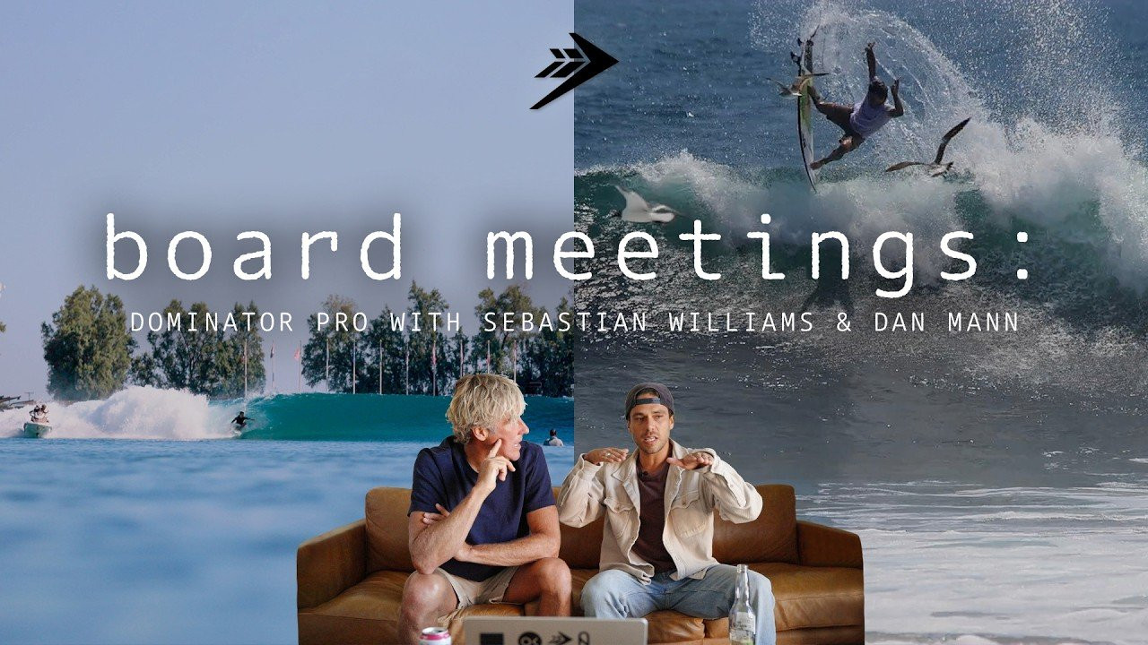 What happens when the surfer and shaper compare board notes?<br /><br />Many surfers can tell you what a board feels like, but very few can explain why. Press play above to watch a conversation between free surfer and Mexican National Team competitor, Sebastian Williams https://www.instagram.com/sebastianwilliams1, and world-class shaper and winner of Stab In The Dark X, Dan Mann https://www.instagram.com/dan__mann discussing the Dominator Pro in Helium Technology in this Board Meetings conversation.<br /><br />While on a trip to Surf Ranch in Lemoore, CA, Sebastian shares clips from home surfing Barra de la Cruz on his stock 5'10" (× 19 ½" × 2 ½" × 30.1L) Dominator Pro in Helium Technology and describes what he's feeling under his feet while Dan breaks down the design decisions that create those sensations, with some bonus footage from their sessions in the wave basin during their trip.<br /><br />The result? A rare look inside the relationship between surfer and shaper, and why the Dominator Pro has become one of Seb's favorite boards.<br /><br />Shop the Dominator Pro in USA: https://bit.ly/4wj9hGf<br />Shop the Dominator Pro in ANZ: https://bit.ly/4fiqolK<br />Shop the Dominator Pro in EU: https://bit.ly/3TPoh0c<br />Shop the Dominator Pro in UK: <br /><br />Follow us on Instagram:<br />https://www.instagram.com/firewiresurfboards<br />https://www.instagram.com/sebastianwilliams1<br />https://www.instagram.com/dan__mann