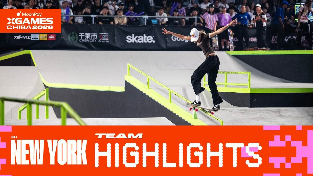 Watch the world’s best action sports athletes from X Games Club New York battle it out in Skateboard Vert, Skateboard and BMX Street, Skateboard and BMX Park, Skateboard Street and Vert Best Tricks, and BMX Park Best Trick at the second stop of the league, MoonPay X Games Chiba 2026. From Chloe Covell’s technical dominance to Ginwoo Onadera’s creative lines that shook up the leaderboard, these are the XC New York highlights you can’t miss.<br /><br />XC New York Athletes:<br />✖️ Chloe Covell<br />✖️ Nyjah Huston<br />✖️ Hannah Roberts<br />✖️ Logan Martin<br />✖️ Ginwoo Onodera<br />✖️ Momiji Nishiya<br />✖️ Daniel Sandoval<br />✖️ Bryce Wettstein<br />✖️ Tate Carew<br />✖️ Heili Sirvio<br /><br />____<br /><br />X Games — your destination for all things action sports, music, lifestyle and everything in between. <br /><br />Visit our official homepage at http://xgames.com for more coverage and highlights.<br /><br />SUBSCRIBE: https://www.youtube.com/XGames<br /><br />Check us on Social @XGames:<br /><br />✖️ Instagram ► https://instagram.com/xgames<br />✖️ TikTok ► https://www.tiktok.com/@XGames<br />✖️ X/Twitter ► https://x.com/xgames<br />✖️ Facebook ► https://facebook.com/XGames<br />✖️ Twitch ► https://www.twitch.tv/xgames<br />✖️ Snapchat ► @xgames<br /><br />Thanks for watching #XGames!