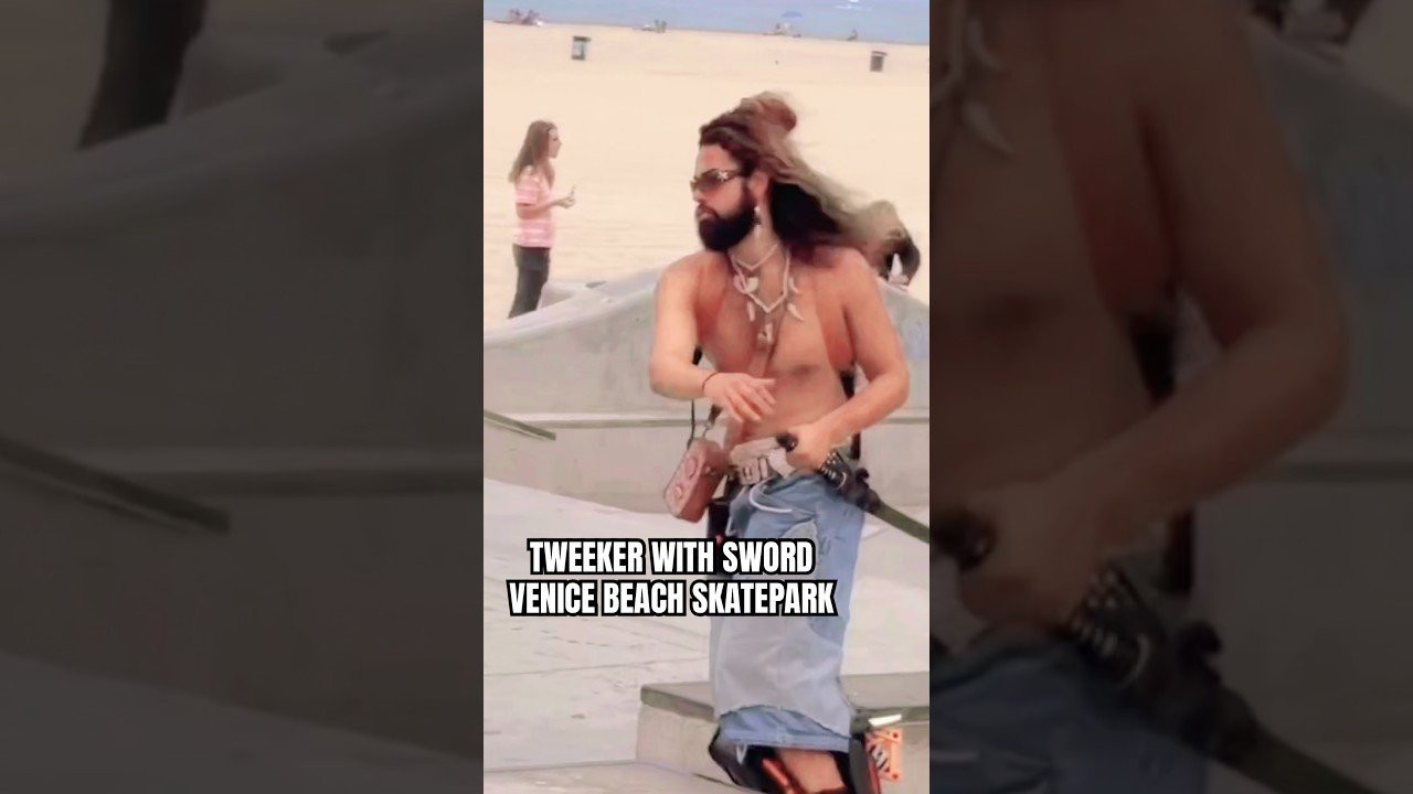 Nothing about this feels safe ⚠️<br /><br />Venice Beach, CA