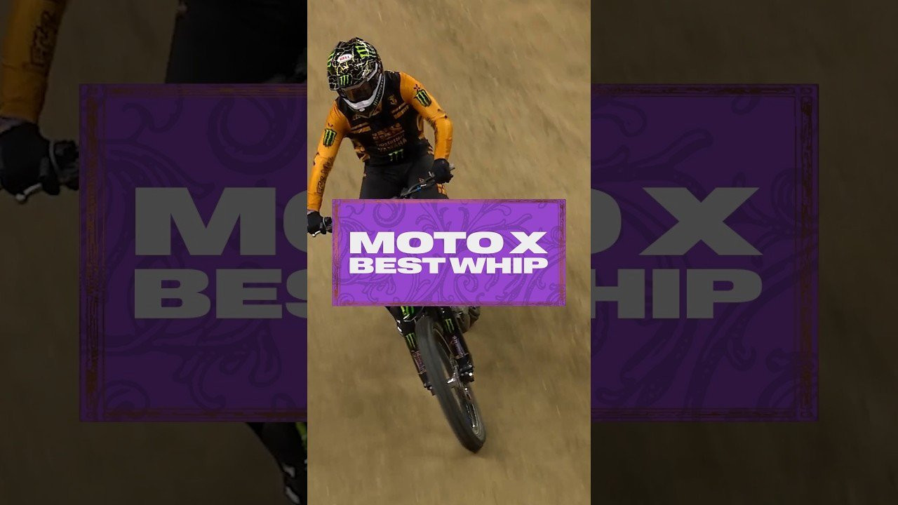 Julien Vanstippen gets BRONZE in Moto X Best Whip at the @moonpay X Games League Championship in NOLA! 🥉