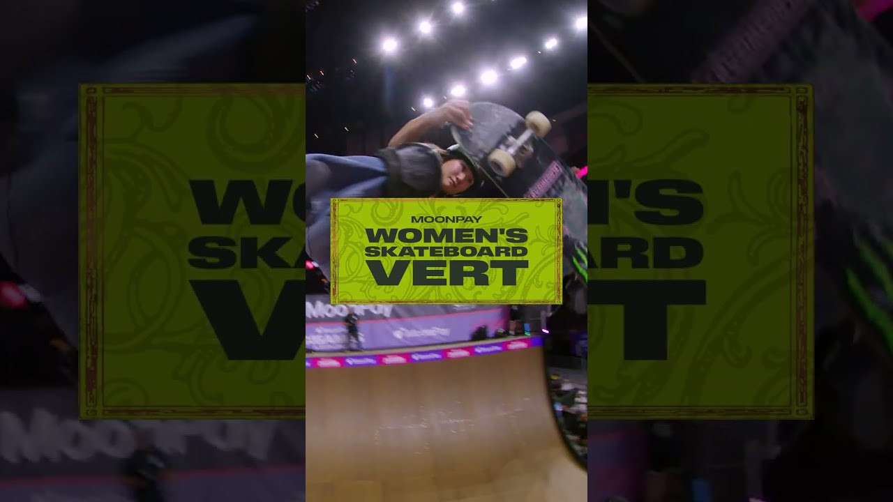 Asahi Kaiharagets BRONZE in the @moonpayhq Women's Skateboard Vert at the MoonPay X Games League Championship in NOLA! 🥉 <br />____<br /><br />X Games — your destination for all things action sports, music, lifestyle and everything in between. <br /><br />Visit our official homepage at http://xgames.com for more coverage and highlights.<br /><br />SUBSCRIBE: https://www.youtube.com/XGames<br /><br />Check us on Social @XGames:<br /><br />✖️ Instagram ► https://instagram.com/xgames<br />✖️ TikTok ► https://www.tiktok.com/@XGames<br />✖️ X/Twitter ► https://x.com/xgames<br />✖️ Facebook ► https://facebook.com/XGames<br />✖️ Twitch ► https://www.twitch.tv/xgames<br />✖️ Snapchat ► @xgames<br /><br />Thanks for watching #XGames!