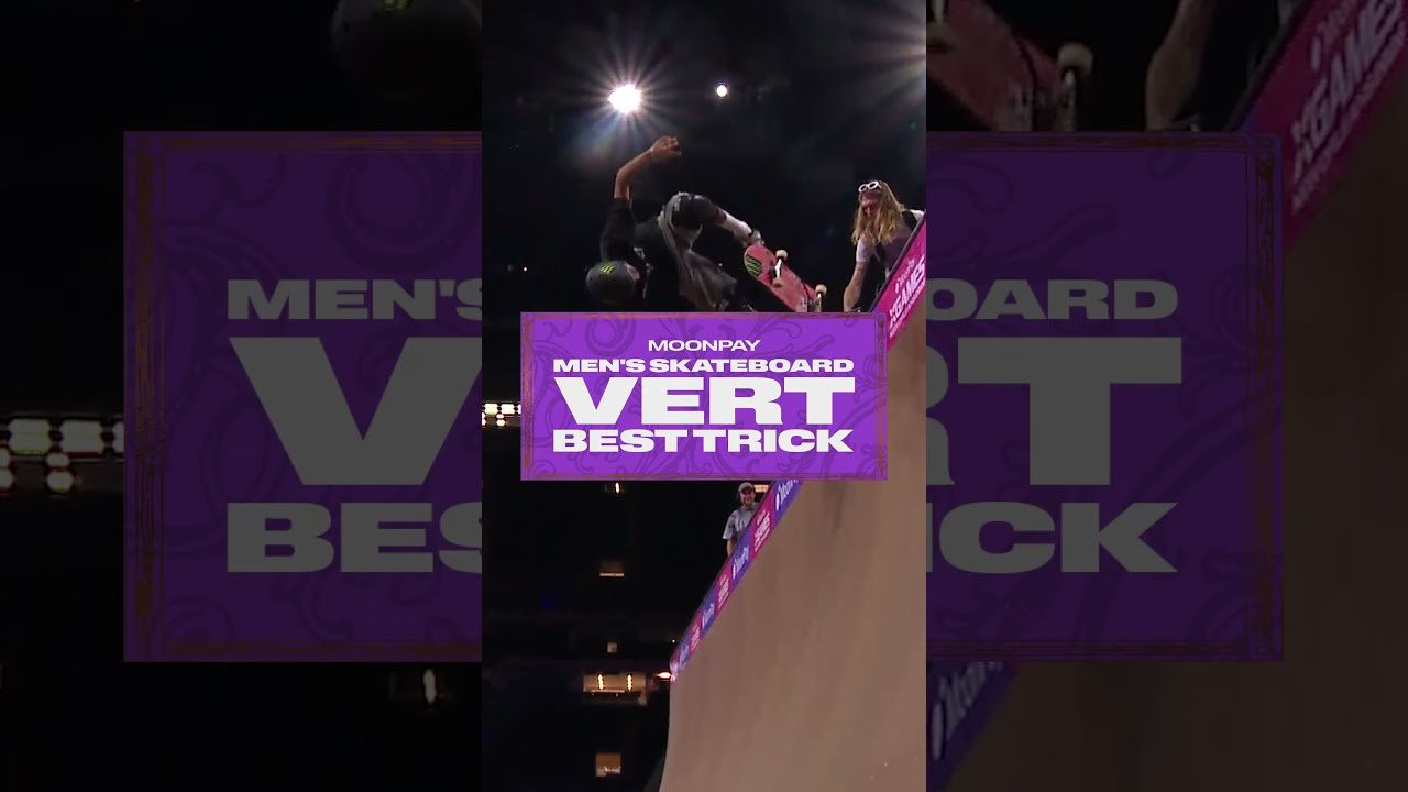 JD Sanchez gets BRONZE with a varial double kickflip Indy 540 in @moonpay Men's Skateboard Vert Best Trick at the MoonPay X Games League Championship in NOLA! 🥉<br />____<br /><br />X Games — your destination for all things action sports, music, lifestyle and everything in between. <br /><br />Visit our official homepage at http://xgames.com for more coverage and highlights.<br /><br />SUBSCRIBE: https://www.youtube.com/XGames<br /><br />Check us on Social @XGames:<br /><br />✖️ Instagram ► https://instagram.com/xgames<br />✖️ TikTok ► https://www.tiktok.com/@XGames<br />✖️ X/Twitter ► https://x.com/xgames<br />✖️ Facebook ► https://facebook.com/XGames<br />✖️ Twitch ► https://www.twitch.tv/xgames<br />✖️ Snapchat ► @xgames<br /><br />Thanks for watching #XGames!