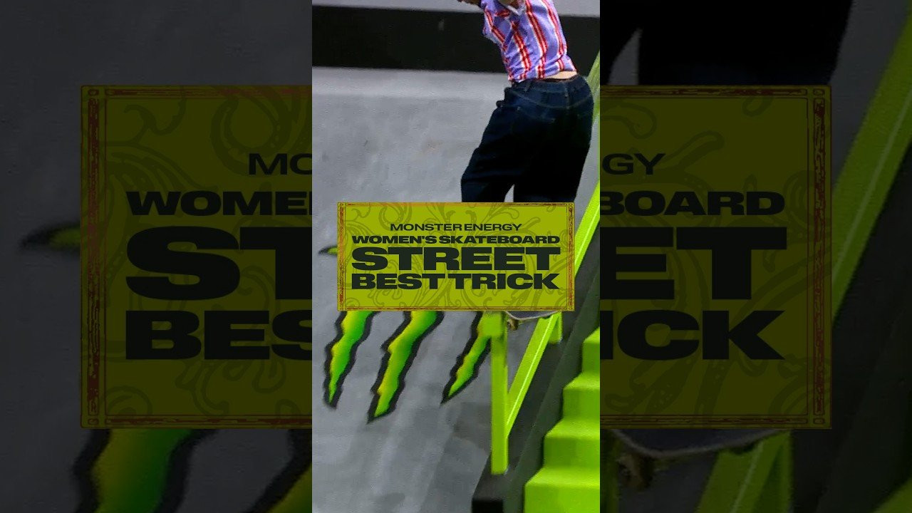 Coco Yoshizawa gets BRONZE for XC Tokyo with a bigspin front board shuv out down the big rail in @monsterenergy Women's Skateboard Street Best Trick at the @moonpay X Games League Championship in NOLA! 🥉<br />____<br /><br />X Games — your destination for all things action sports, music, lifestyle and everything in between. <br /><br />Visit our official homepage at http://xgames.com for more coverage and highlights.<br /><br />SUBSCRIBE: https://www.youtube.com/XGames<br /><br />Check us on Social @XGames:<br /><br />✖️ Instagram ► https://instagram.com/xgames<br />✖️ TikTok ► https://www.tiktok.com/@XGames<br />✖️ X/Twitter ► https://x.com/xgames<br />✖️ Facebook ► https://facebook.com/XGames<br />✖️ Twitch ► https://www.twitch.tv/xgames<br />✖️ Snapchat ► @xgames<br /><br />Thanks for watching #XGames!