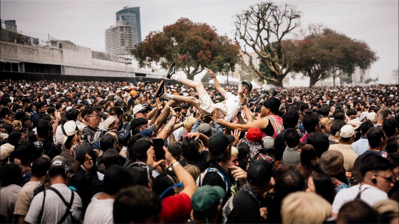 Long Beach showed UP for Vans Warped Tour 2026. Grateful for all the amazing athletes, artists, and fans that made this weekend so special! See you next in Montreal August 21-22.<br /><br />Tickets at http://vanswarpedtour.com<br /><br />Featuring music by our friends XCOMM:<br />https://open.spotify.com/artist/5cpYeQPUGJh6KsQhnd6P8T?si=-cIzIeeARxWxgx_thvcNnQ&utm_source=copy-link<br /><br />Bands captured:<br />Oxymorrons<br />Daisy Gernade<br />Meet Me At The Altar<br />Letlive.<br />XCOMM<br />KennyHoopla<br />The Paradox<br />Addie Addie Addie<br />Winona Fighter<br /><br />Athletes:<br />Steve Caballero: @Stevecaballero<br />Christian Hosoi @christianhosoi<br />Andy Macdonald @andymac720<br />Omar Hassan @omarhassan<br />Reef Orlando @reefeo<br />Luke Kahler @Luke_kahler<br />Ao Nishikawa @ao_minimini<br />Lizzie Armanto @lizziearmanto<br />Jada Ward @jada_warddd<br />Angie Marino @a_ngiemarie<br />Coco Zurita @cocozurita<br />Mykel Larrin @mykellarrin<br /><br />Media Team:<br />Pierce Pyrzenski: @pierceayy<br />Bobby Bils: @bobbybils<br />Ryan Hovland: @ryan_hovland_<br />Anthony Acosta: @aacostaa<br />Norma Ibarra: @lapir0<br />Tate Canyon: @tatecanyon<br />Bridge Brown: @bridgeusername<br /><br />Subscribe now at: http://www.youtube.com/vans?sub_confirmation=1<br /><br />Connect with Vans: <br />http://www.vans.com <br />http://www.tiktok.com/@vans<br />http://www.instagram.com/vans<br />http://www.youtube.com/vans