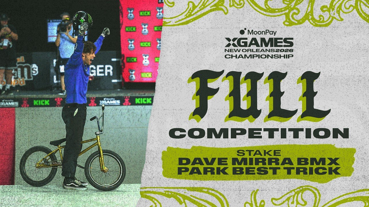 Watch the full Stake Dave Mirra BMX Park Best Trick competition from MoonPay X Games League Summer Championship 2026!<br /><br />Competing Athletes:<br />✖️ Ryan Williams<br />✖️ Justin Dowell<br />✖️ Kieran Reilly<br />✖️ Daniel Sandoval<br />✖️ Bryce Tryon<br />✖️ Marcus Christopher<br />✖️ Brady Baker<br />✖️ Kevin Peraza<br />✖️ Mike Varga<br />____<br /><br />X Games — your destination for all things action sports, music, lifestyle and everything in between. <br /><br />Visit our official homepage at http://xgames.com for more coverage and highlights.<br /><br />SUBSCRIBE: https://www.youtube.com/XGames<br /><br />Check us on Social @XGames:<br /><br />✖️ Instagram ► https://instagram.com/xgames<br />✖️ TikTok ► https://www.tiktok.com/@XGames<br />✖️ X/Twitter ► https://x.com/xgames<br />✖️ Facebook ► https://facebook.com/XGames<br />✖️ Twitch ► https://www.twitch.tv/xgames<br />✖️ Snapchat ► @xgames<br /><br />Thanks for watching #XGames!