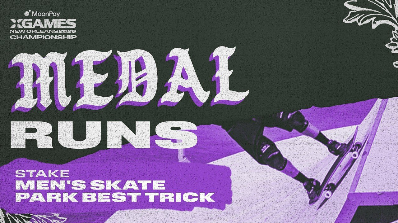 Watch the Top 3 Medal Runs from Stake Men's Skateboard Park Best Trick competition at the 2026 MoonPay X Games League Championship in NOLA!<br /><br />Stake Men's Skateboard Park Best Trick Medalists:<br />🥇 Tom Schaar<br />🥈 Keefer Wilson<br />🥉 Luigi Cini<br />____<br /><br />X Games — your destination for all things action sports, music, lifestyle and everything in between. <br /><br />Visit our official homepage at http://xgames.com for more coverage and highlights.<br /><br />SUBSCRIBE: https://www.youtube.com/XGames<br /><br />Check us on Social @XGames:<br /><br />✖️ Instagram ► https://instagram.com/xgames<br />✖️ TikTok ► https://www.tiktok.com/@XGames<br />✖️ X/Twitter ► https://x.com/xgames<br />✖️ Facebook ► https://facebook.com/XGames<br />✖️ Twitch ► https://www.twitch.tv/xgames<br />✖️ Snapchat ► @xgames<br /><br />Thanks for watching #XGames!