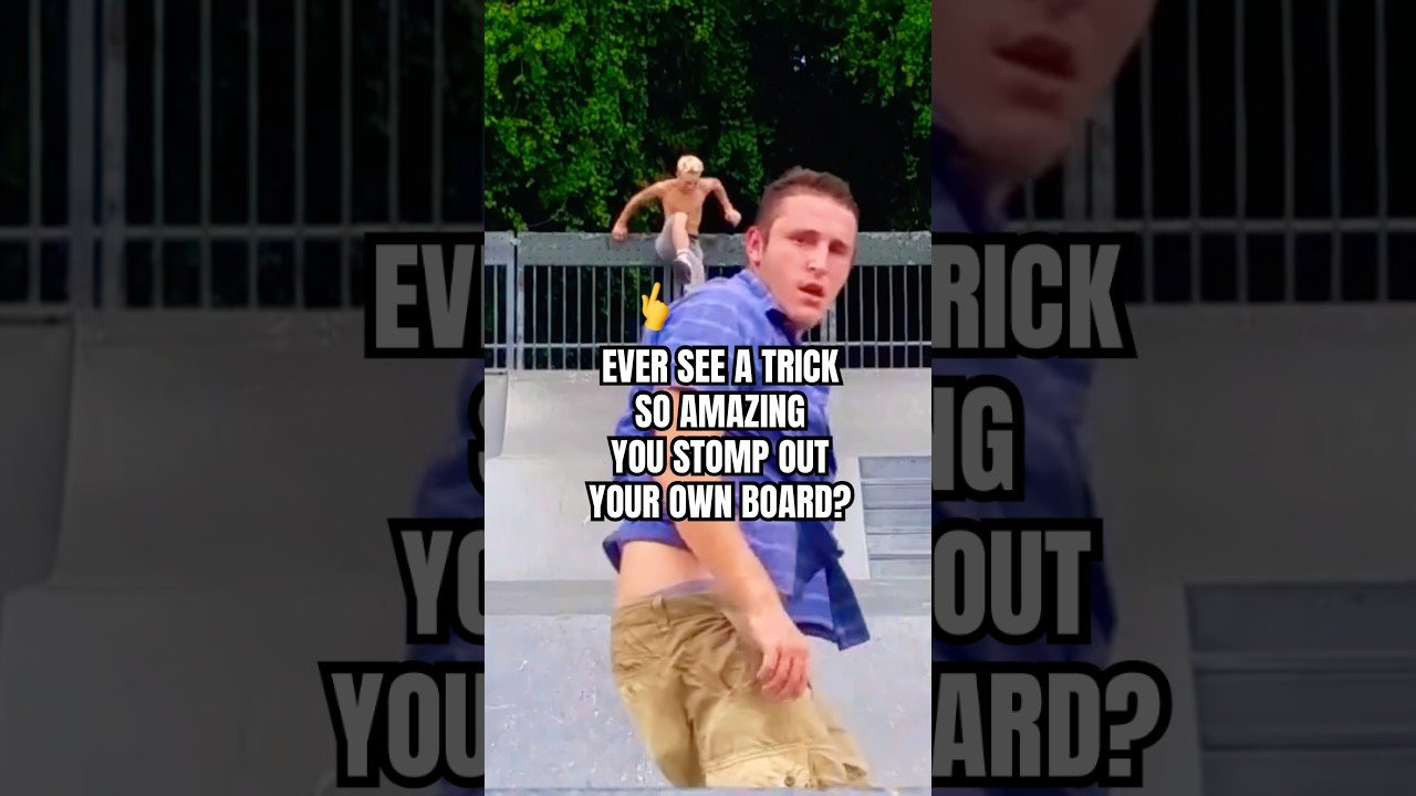 HE SAW THE TRICK AND FOCUSED HIS OWN BOARD!! 🤣<br /><br />Follow em! 👉 https://www.instagram.com/aaronscollier?igsh=NTc4MTIwNjQ2YQ==