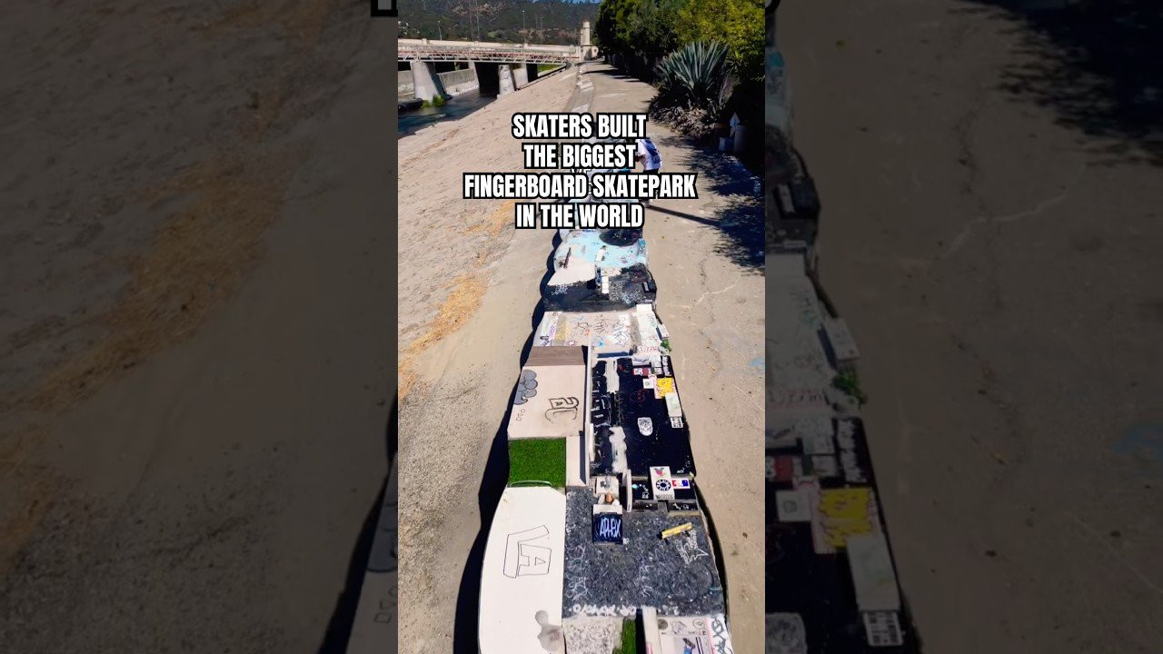 IN A SECRET LOCATION ALONG THE LA RIVER 🤫<br /><br />Follow them for updates and location 👉 https://www.instagram.com/reel/Da4FIgHprek/?igsh=NTc4MTIwNjQ2YQ==