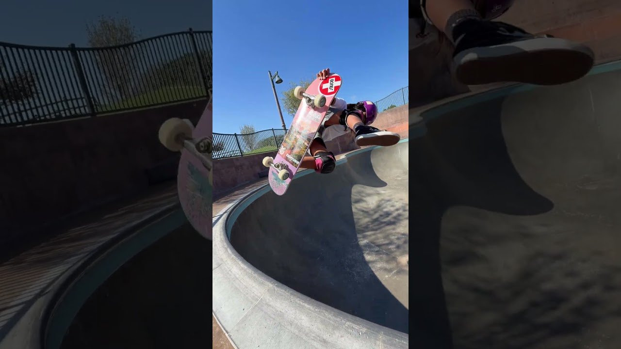 Kate Kuno skates Bones Ceramic Bearings. Available at your local skate shop.