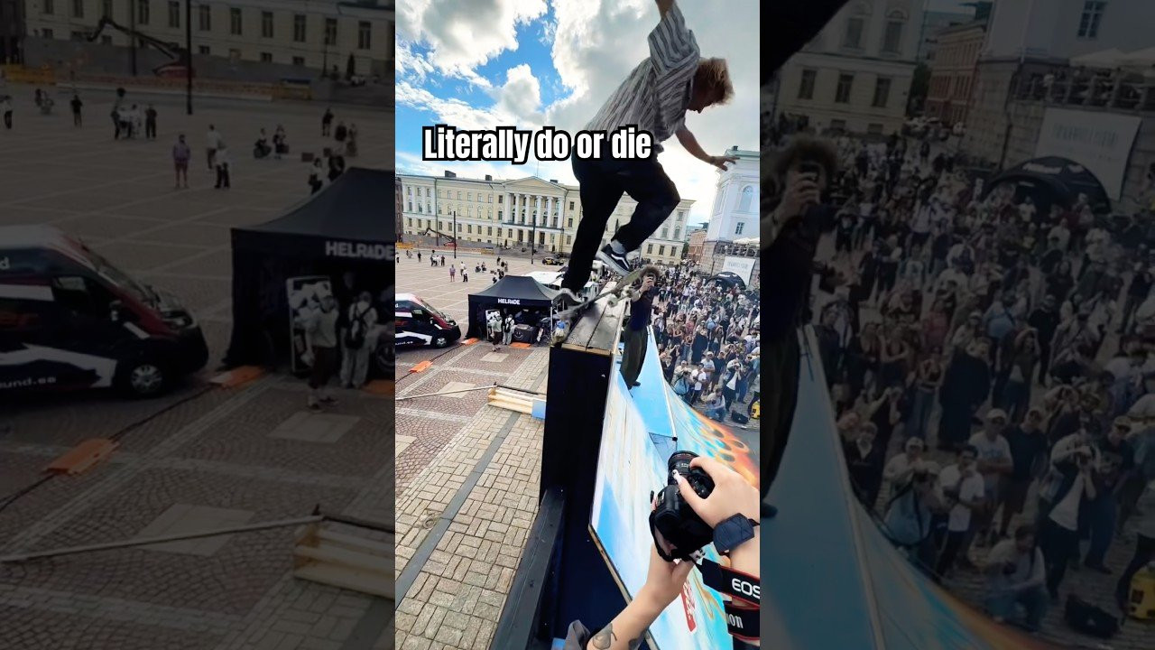 20ft death defying rock to axle stall 😮<br /><br />Follow em! 👉 https://www.instagram.com/minckia?igsh=NTc4MTIwNjQ2YQ==
