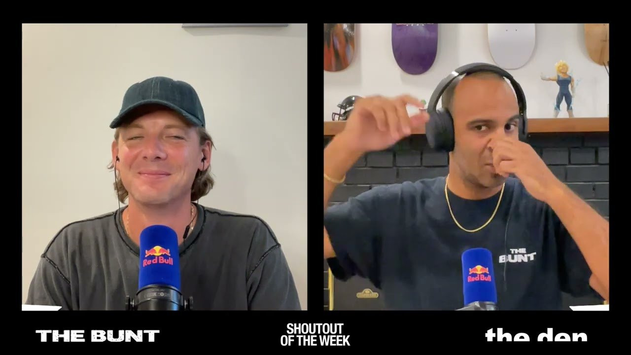 Welcome back to Studio E for an interview with Jack Olson<br /><br />00:00 Intro<br />09:01 Jack Olson Interview<br />56:21 Rapid Fire w/ The Ghost<br />01:14:26 The Post Office<br />01:39:46 The Rundown: The Skateboard World's Source For Sports<br /><br /><br /><br />http://www.thebuntlive.com<br /><br />Join the Bunt Gang: @thebuntlive <br /><br />ENTER TO WIN A FREE TRIP TO THE BUNT JAM:<br />http://www.entertheden.com/bunt<br /><br />Visit our sponsors:<br />http://www.chpobrand.com<br />http://www.dlxsf.com<br />http://www.vans.com<br />https://www.redbull.com/<br />https://www.nflshop.ca