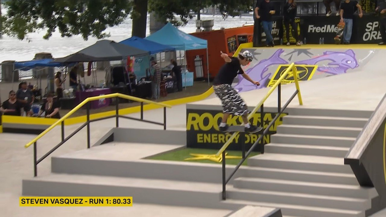 Here are the top four Rockstar Energy VQS qualifiers moving onto Saturday's Semi-Final. Firing up the weekend’s action, the Men’s VQS Street Qualifier was the first contest of the 2026 Rockstar Energy Open (RSEO), and it was Steven Vasquez who came out on top with his first run carrying him. The three runner-up spots were taken by Nobacel Villalobos, Malachi Gray, and Koston Eaton. Watch the runs that secured their spot and scroll down below for full result list.<br /><br />Men’s Street VQS Qualifier Results<br />1.) Steven Vasquez, 80.33<br />2.) Nobacel Villalobos, 77.66<br />3.) Malachi Gray, 76.33<br />4.) Koston Eaton, 75.00<br />5.) Rion Swenson, 72.33<br />6.) Wyatt Hammond, 67.66<br />7.) Chase Webb, 64.00<br />8.) Zion Fuergato, 56.66<br />9.) Nels Rosen, 53.66<br /><br /><br />Subscribe to the Platfrm channel!<br />https://bit.ly/4aScSzM<br /><br />Follow us on:<br />TikTok: https://www.tiktok.com/@the_platfrm<br />Instagram: http://instagram.com/theplatfrm<br />Facebook: http://facebook.com/theplatfrm<br />Twitter: http://twitter.com/the_platfrm