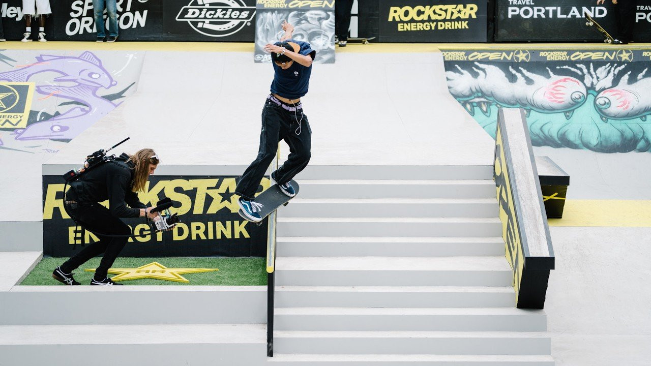 Out of twenty skaters in the men's street semi-final at the Rockstar Energy Open, only the top ten make it into Sunday's Final. Toa Sasaki, Braden Hoban, and Steven Vasquez make the top three, but see who else made the cut. Scroll down below for full semi-final results.<br /><br />Rockstar Energy Open Men’s Street Semi-Final Results<br /><br />1.)Toa Sasaki, 89.33<br />2.) Braden Hoban, 86.00<br />3.) Steven Vasquez, 83.66<br />4.) Jake Illardi, 81.00<br />5.) Julian Christianson, 78.66<br />6.) Lazer Crawford, 75.33<br />7.) Tyson Bowerbank, 74.66<br />8.) Dominick Walker, 74.33<br />9.) Joshua Douglas, 74.00<br />10.) Chris Joslin, 73.33<br />11.) Ryan Decenzon, 72.33<br />12.) Koston Eaton, 72.00<br />13.) Kristion Jordan, 71.33<br />14.) Nobacel Villalobos, 70.33<br />15.) Art Cordova, 62.66<br />16.) Matt Berger, 62.00<br />17.) Zion Wright, 53.00<br />18.) Malachi Gray, 49.33<br />19.) Christopher Hiett, 36.33<br />20.) David Reyes, 27.66<br /><br />Subscribe to the Platfrm channel!<br />https://bit.ly/4aScSzM<br /><br />Follow us on:<br />TikTok: https://www.tiktok.com/@the_platfrm<br />Instagram: http://instagram.com/theplatfrm<br />Facebook: http://facebook.com/theplatfrm<br />Twitter: http://twitter.com/the_platfrm