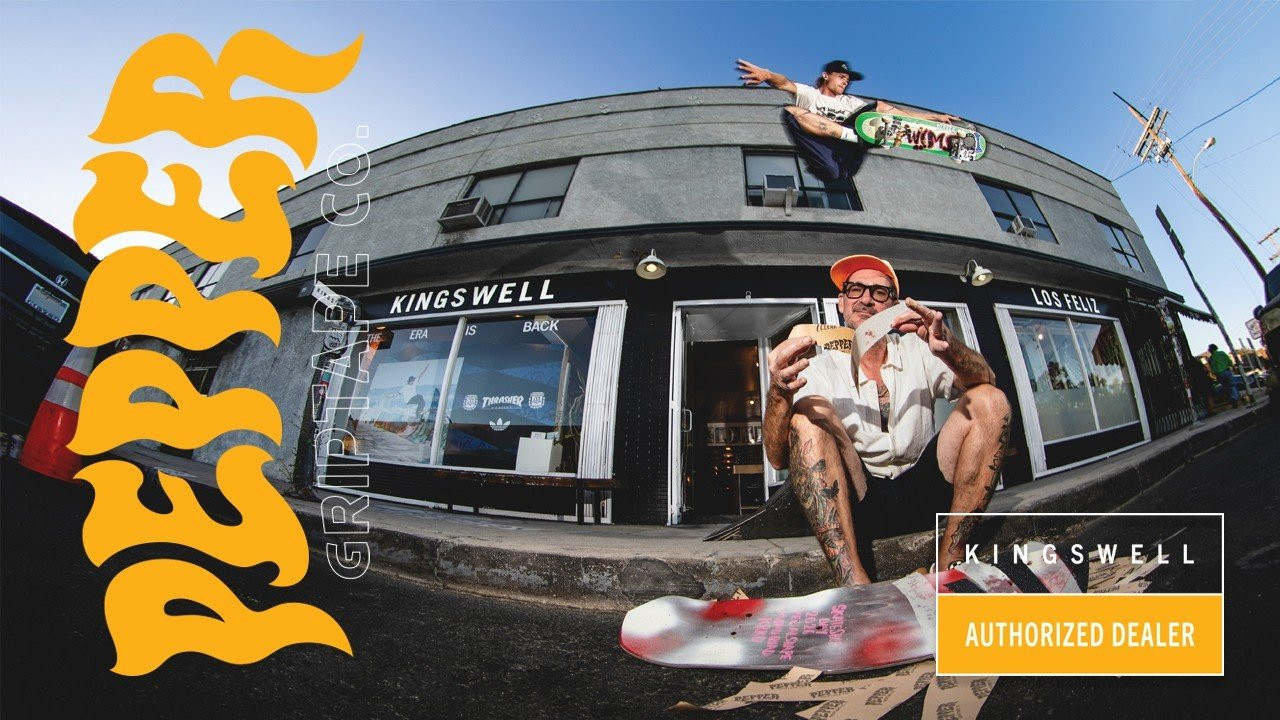 Honoring skateshops around the world with our latest "Pepper Authorized Dealer" initiative. Your local shop is the cultural hub and community center for your skate scene. History is revealed, knowledge is shared and our industry flows through the doors of shops world wide. We start this feature piece with Kingswell Los Felix. DJ Chavez and Marley Humphrey show you how Pepper is an important part of what makes Kingswell a special part of skateboarding culture.<br /><br />Filmed by: Nando Yiv<br />Edited by: Mark Nisbet<br />Still images: Jas Cuhadar