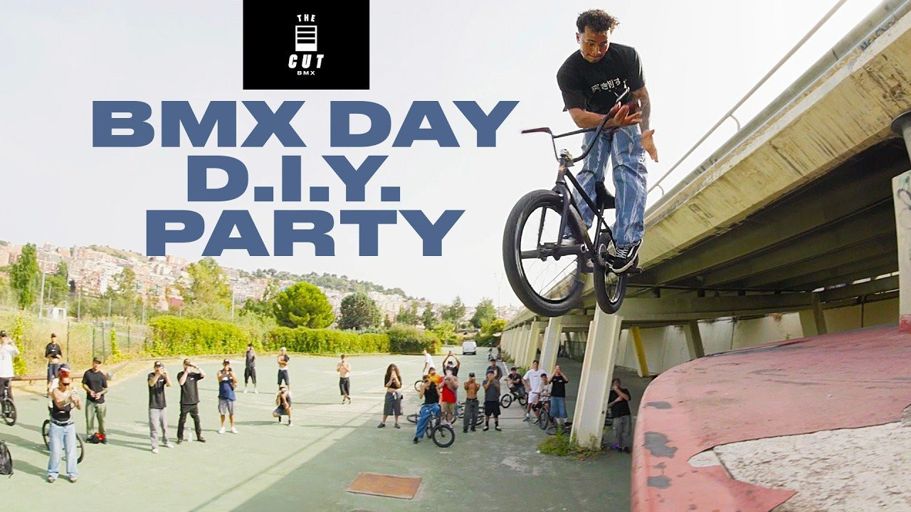 BMX Day jammin' in Barcelona.<br /><br />NEW DIG APPAREL https://shop.digbmx.com/collections/APPAREL-AND-MORE<br />-----<br /><br />Another year, another awesome BMX DAY Jam in Barcelona, hosted by our friends at THE CUT BMX. This year they mixed things up a bit and started to build a DIY spot for the scene - can't wait to see where that goes in the future. "Build it and they will come!"<br /><br />https://thecutbmx.com<br /><br />Filmed and edited by Will Chappell<br /><br />-----<br />Visit our website for more BMX videos - http://digbmx.com <br /><br />SUPPORT PROJECT X https://shop.digbmx.com/collections/project-x <br />SUBSCRIBE to the DIG channel for more videos - http://bit.ly/DigBMX<br /><br /> ● Facebook - https://facebook.com/digbmx <br /> ● Instagram - https://instagram.com/digbmx <br /><br />#BMX #DIGBMX