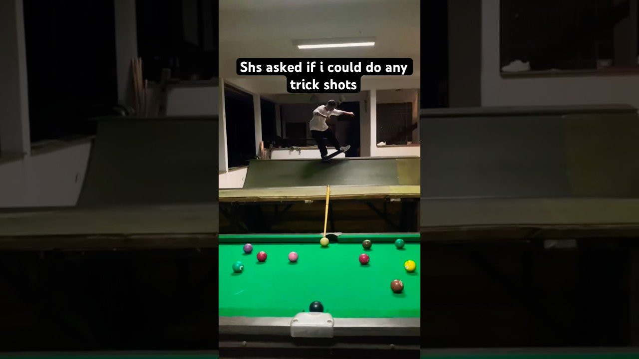 99% of pool sharks cant do this 🤷🏻‍♂️🤣<br /><br />Follow em<br /><br />https://www.instagram.com/damascena01?igsi=NTc4MTIwNjQ2YQ==