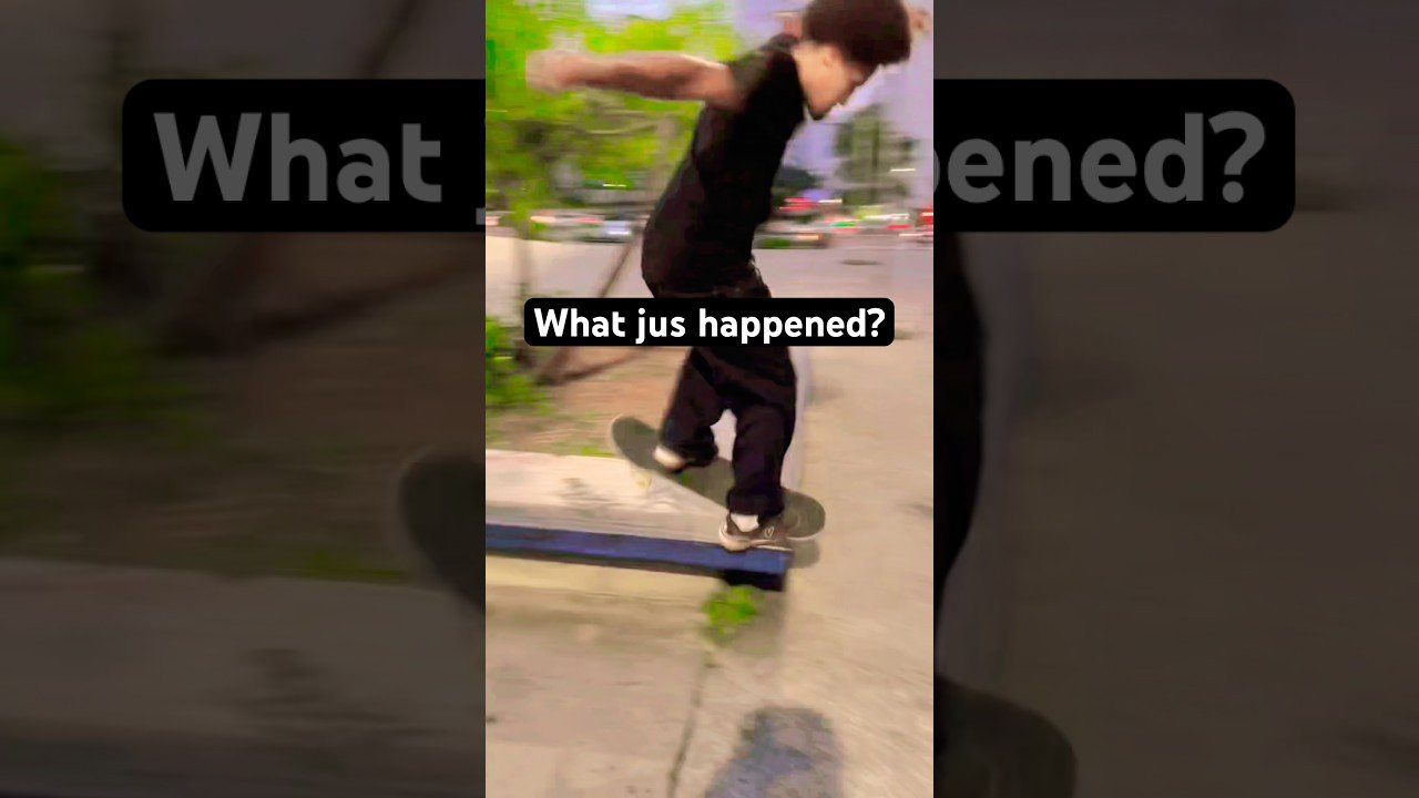 Switch flip sex change nose grind 180 😳 (didnt grind) <br /><br />Tag the skater in the comments so we can credit them!!