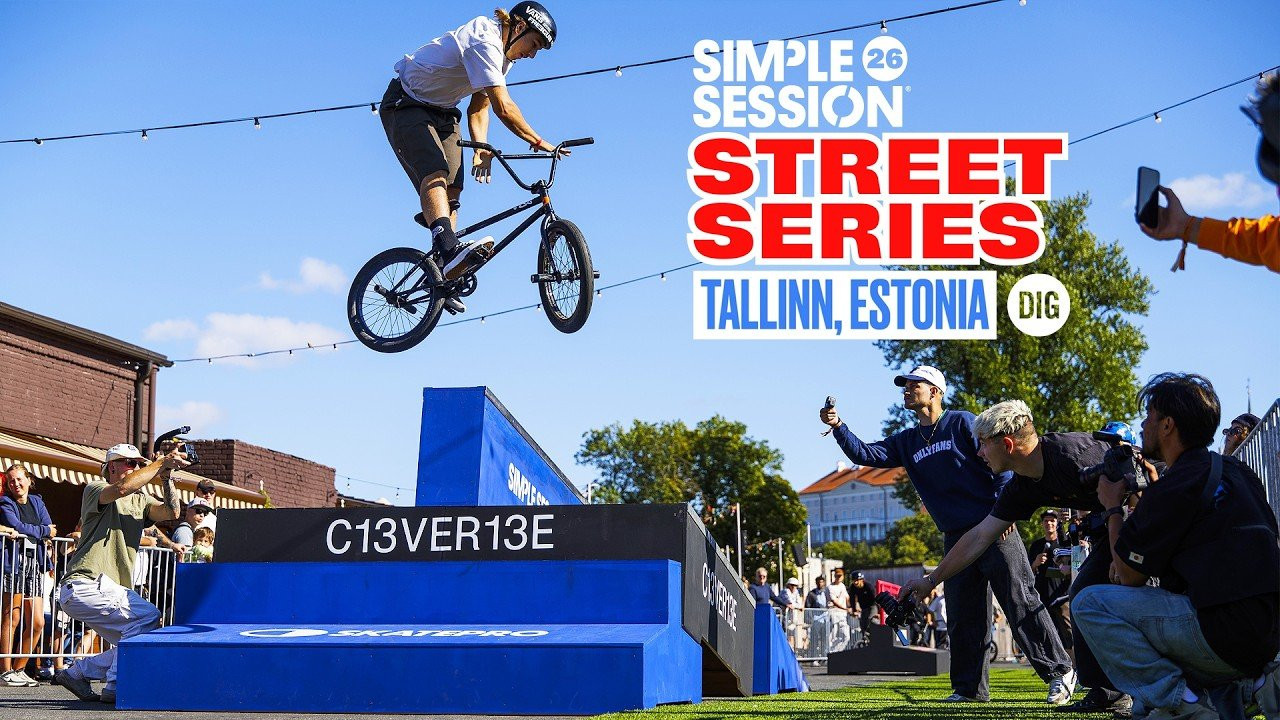 Saha Cambon, Casey Starling, Reed Stark and more...<br />_<br />NEW DIG APPAREL https://shop.digbmx.com/collections/APPAREL-AND-MORE<br />-----<br /><br />Simple Session but different! This year the contest hit the road with jams across Tallinn, Estonia and Riga, Latvia, battling the crazy weather warnings along the way. Needless to say, things got really wild. Check out what went down on day one in Tallinn, and then look out for more highlights very soon. <br /><br />Video by Fred Murray<br /><br />https://simple.session.ee<br /><br />-----<br />Visit our website for more BMX videos - http://digbmx.com <br /><br />SUPPORT PROJECT X https://shop.digbmx.com/collections/project-x <br />SUBSCRIBE to the DIG channel for more videos - http://bit.ly/DigBMX<br /><br /> ● Facebook - https://facebook.com/digbmx <br /> ● Instagram - https://instagram.com/digbmx <br /><br />#BMX #DIGBMX