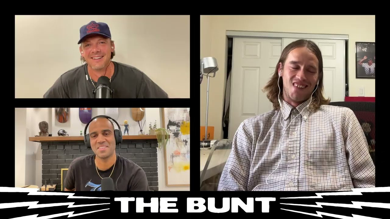 Welcome back to Studio E for an interview with Justin Drysen<br /><br />00:00 Intro<br />06:55 Justin Drysen Interview<br />48:04 Rapid Fire w/ The Ghost<br />59:07 The Post Office<br />01:24:01 The Rundown: The Skateboard World's Source For Sports<br /><br /><br /><br />http://www.thebuntlive.com<br /><br />Join the Bunt Gang: @thebuntlive <br /><br />Shoutout of The Week brought to you by The Den. <br />Check out the app here: <br />http://www.entertheden.com/sootw<br /><br />Visit our sponsors:<br />http://www.chpobrand.com<br />http://www.dlxsf.com<br />http://www.vans.com<br />https://www.redbull.com/<br />https://www.nflshop.ca