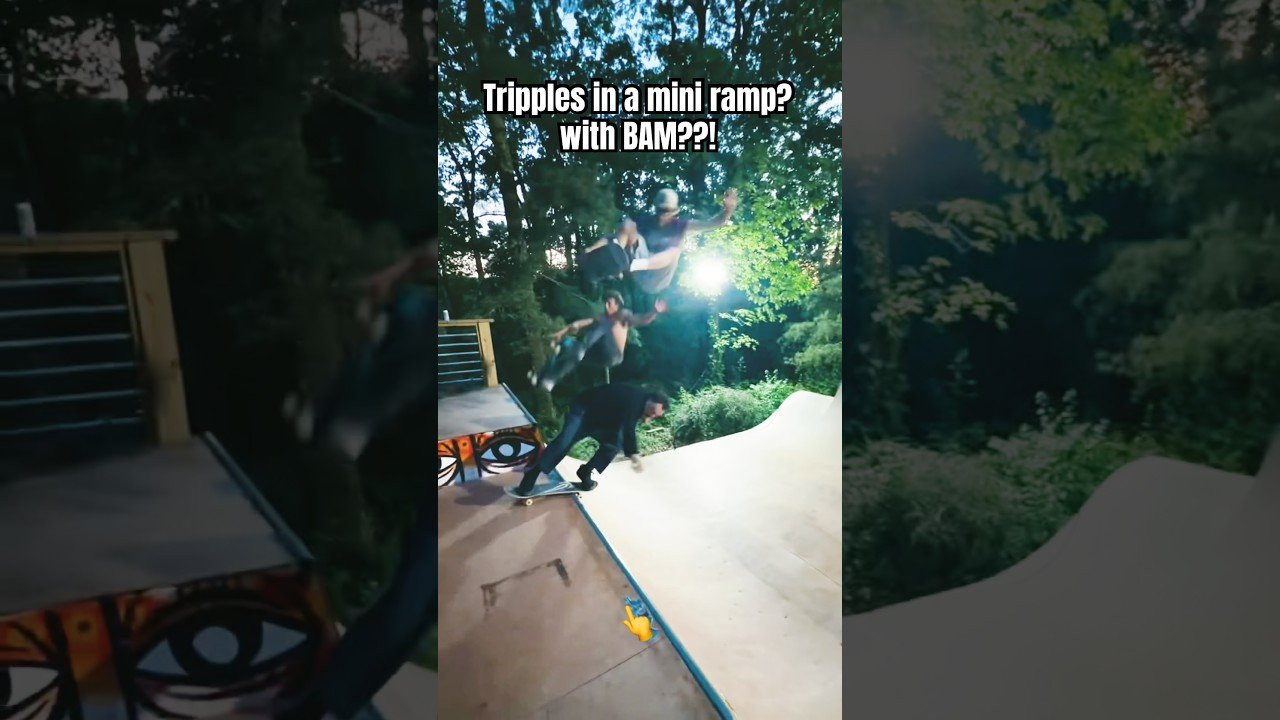 This is gnarrrrrly in a mini ramp. 😳🐐<br /><br />Follow em <br /><br />https://www.instagram.com/reel/Dcbc377NQKT/?igsi=cDVueGlzem82NGJo<br /><br />https://www.instagram.com/reel/Dcbc377NQKT/?igsi=cDVueGlzem82NGJo