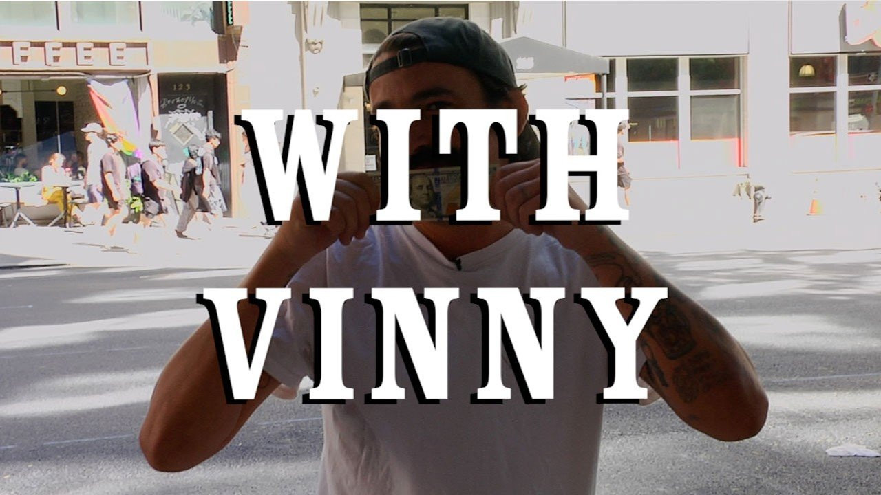 Unknown to many and well known to few, Vinny graces us with some unorthodox tricks at the Banks between book and beverage shopping.<br /><br />Filmed by Sean Bendon.<br /><br />More episodes of $100 Chill: https://skatejawn.com/tag/100-chill/<br />Subscribe to Skate Jawn: https://webstore.skatejawn.com/<br />More content: http://skatejawn.com<br />IG: https://www.instagram.com/skatejawn/<br />More videos: https://www.youtube.com/skatejawn