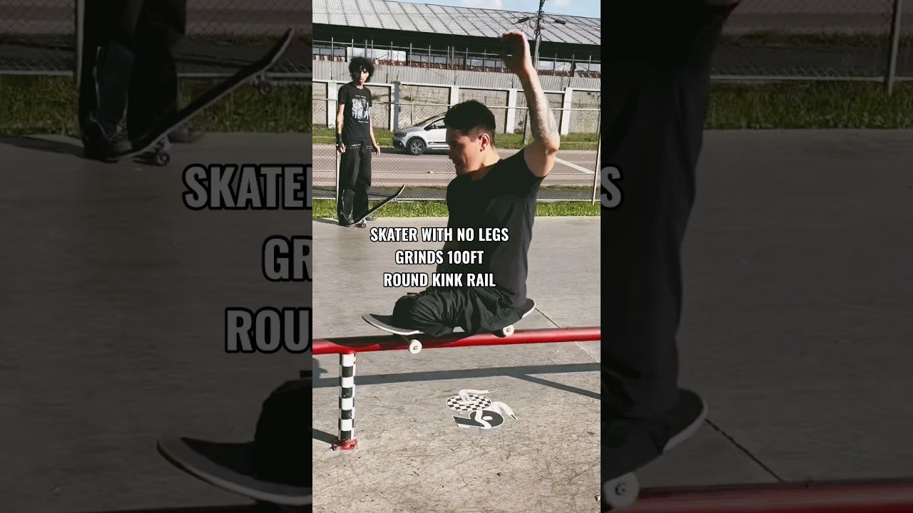 NO LEGS NO EXCUSES 😤<br /><br />Follow em 👉 https://www.instagram.com/felipenunesskate?igsi=MXdtb2g0YmhsYTA5Mg==