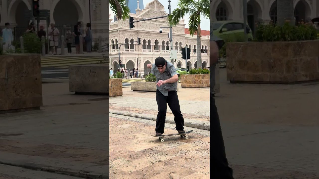 huf skate team in Malaysia